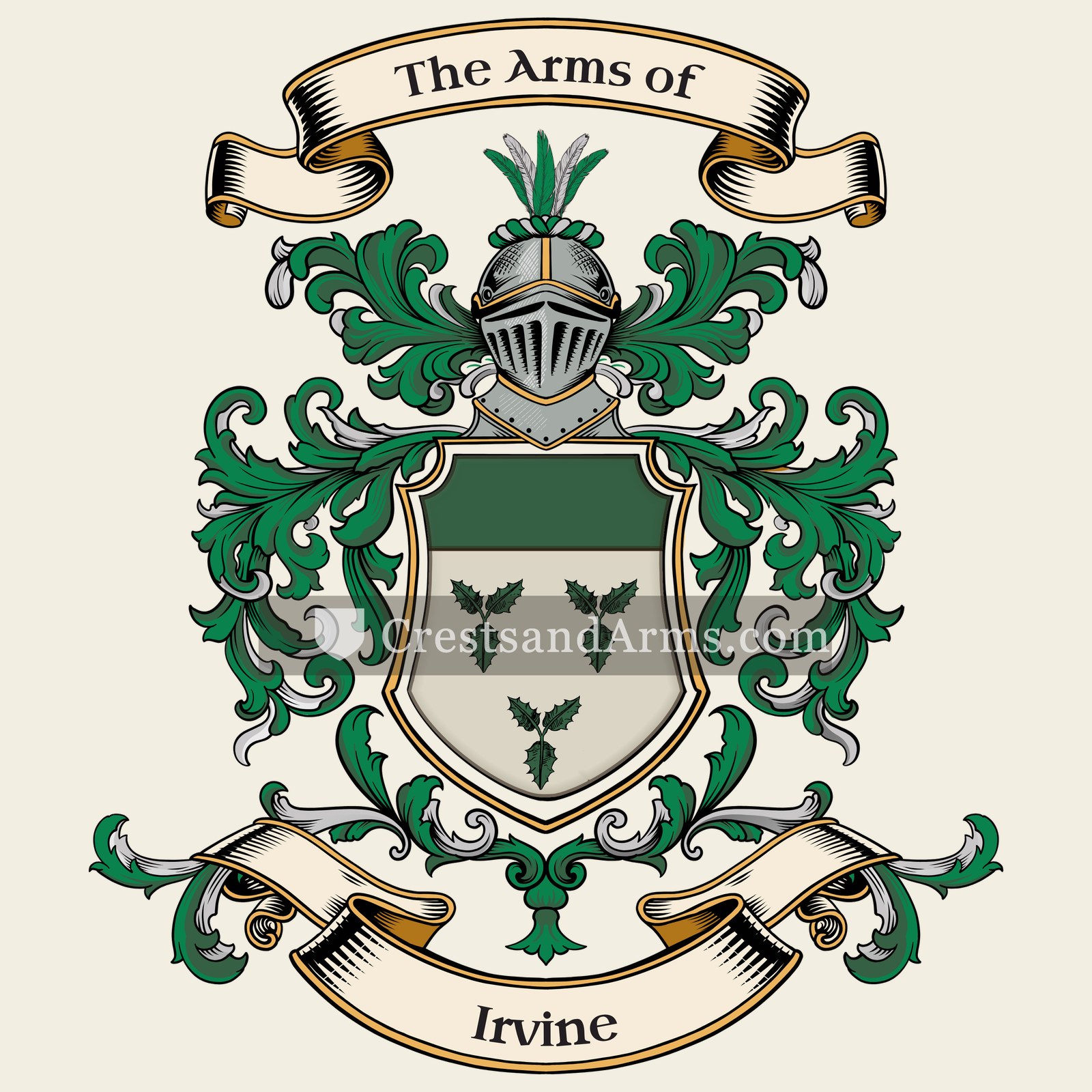 The Irvine coat of arms