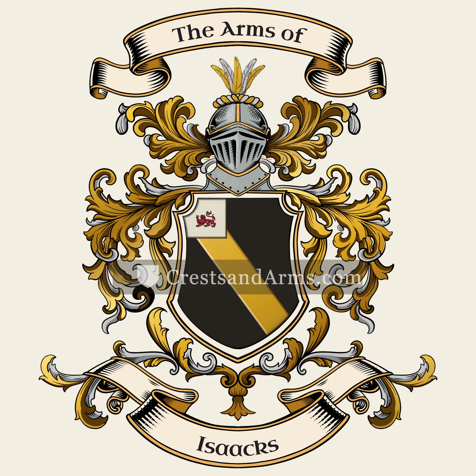 The Isaacks coat of arms