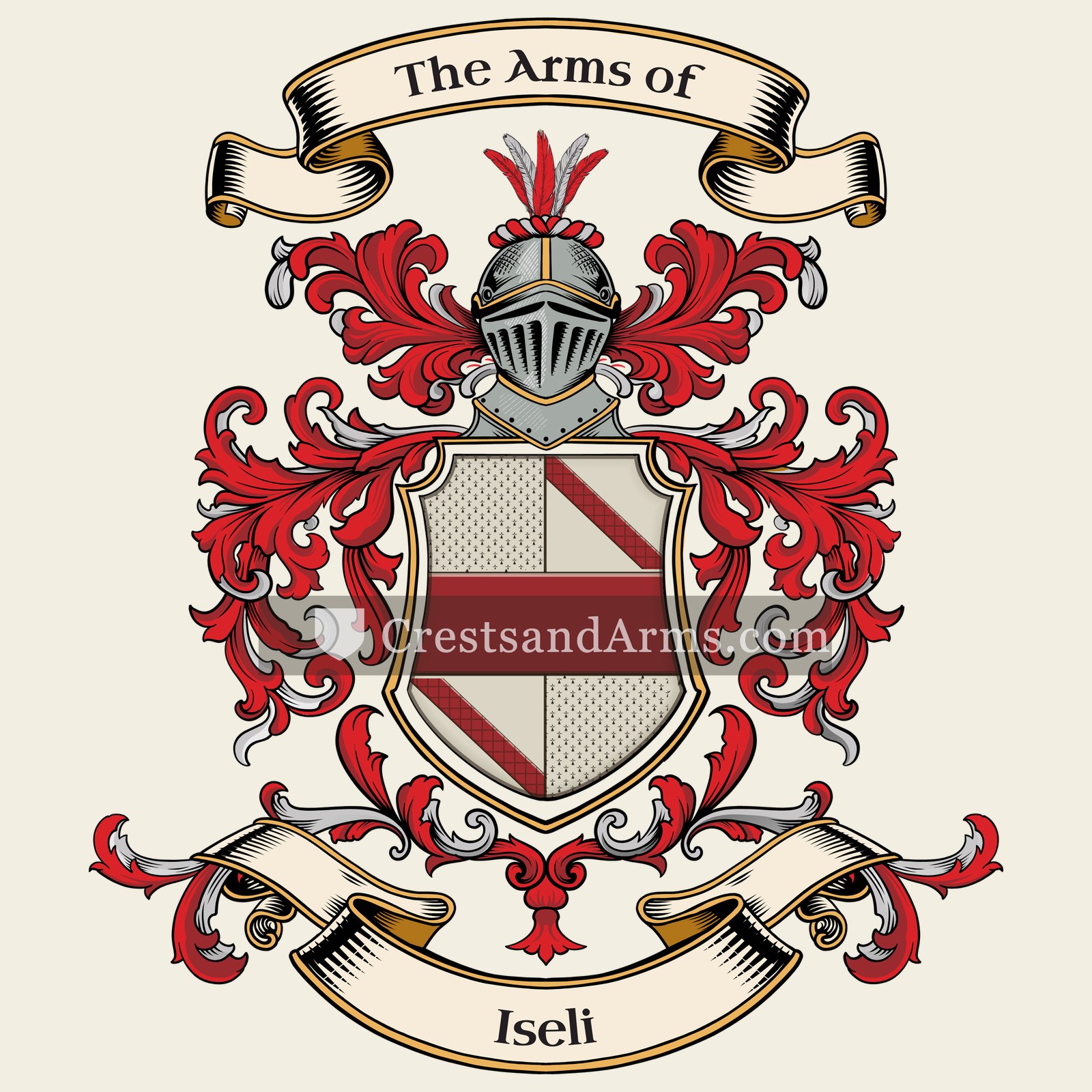 The Iseli coat of arms