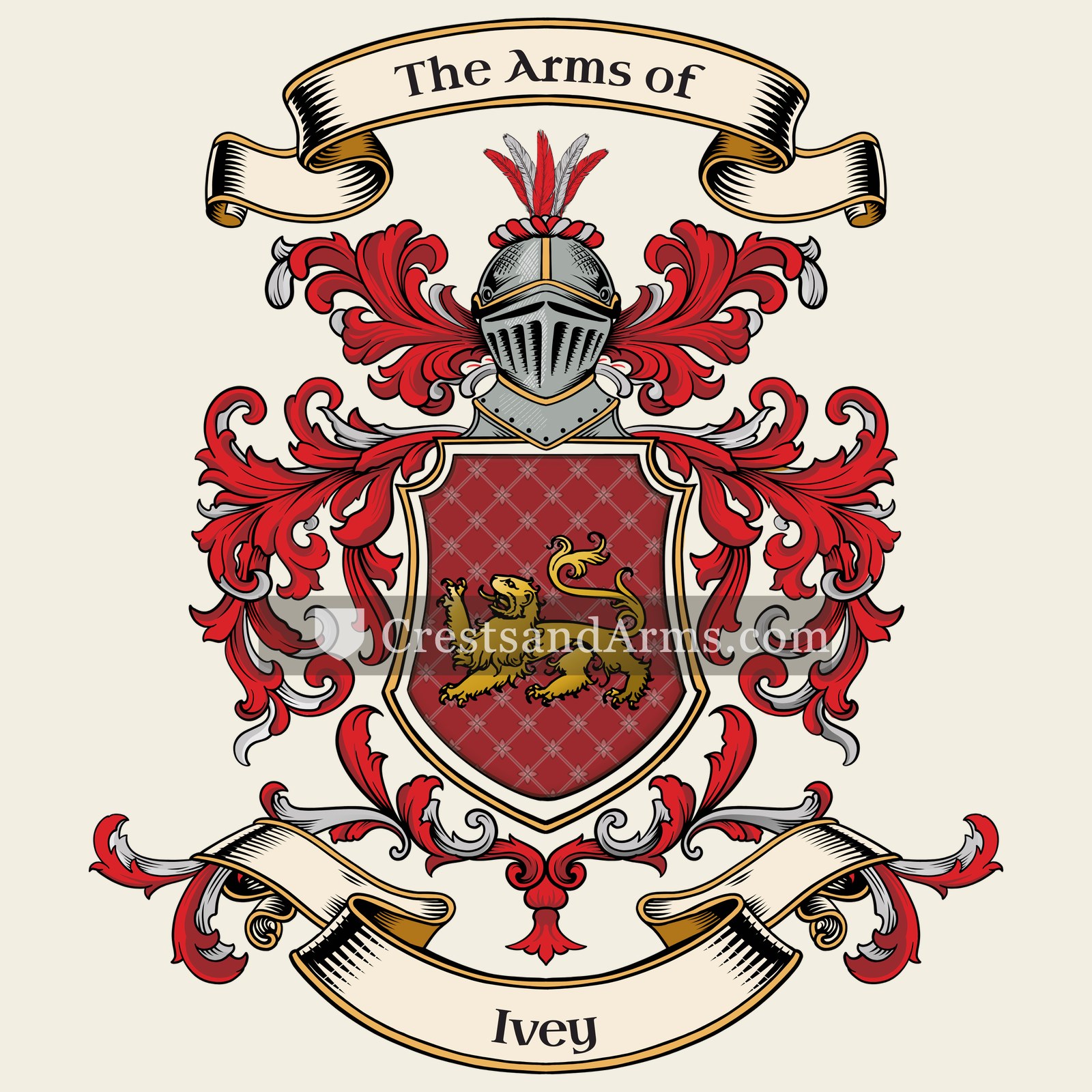 The Ivey coat of arms
