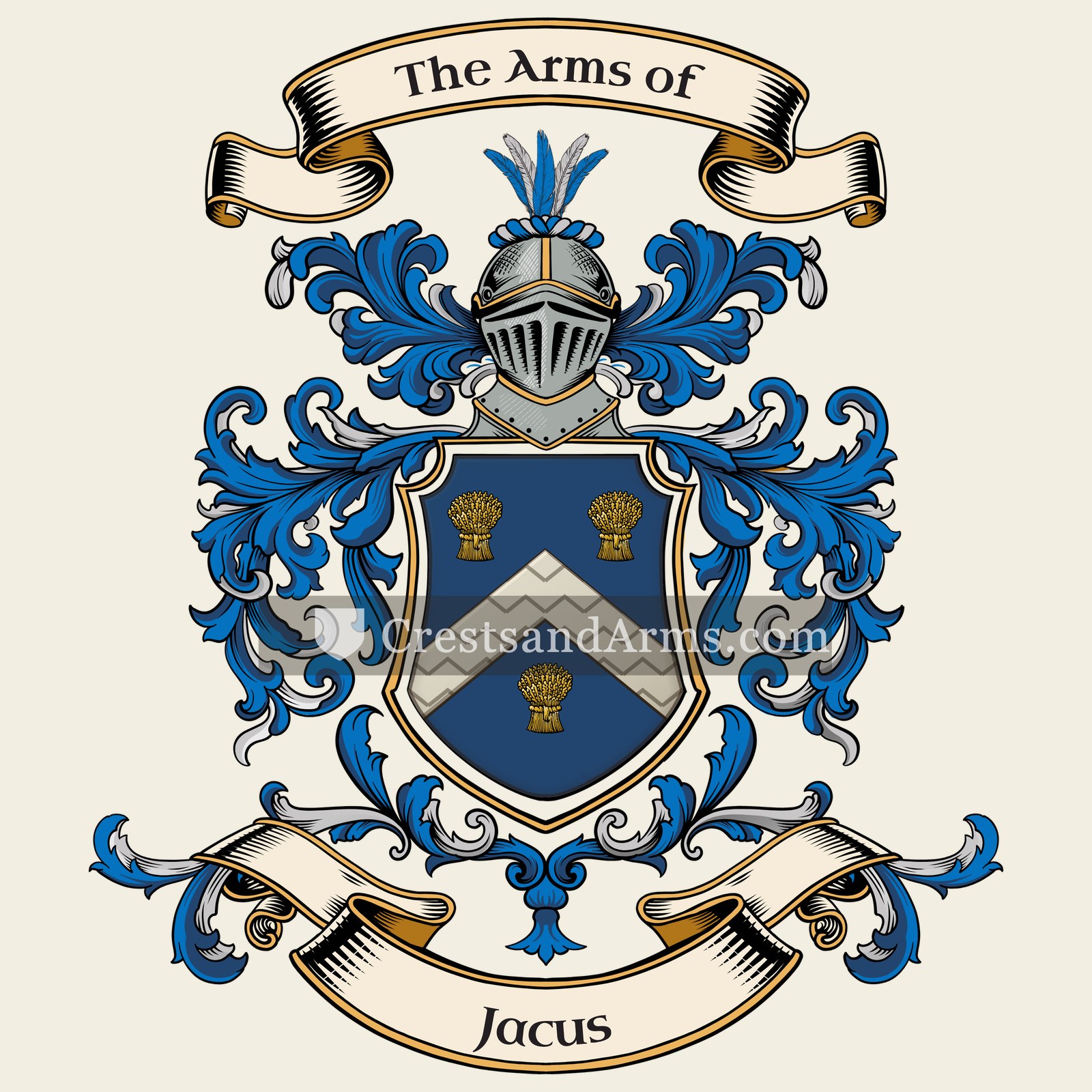 The Jacus coat of arms