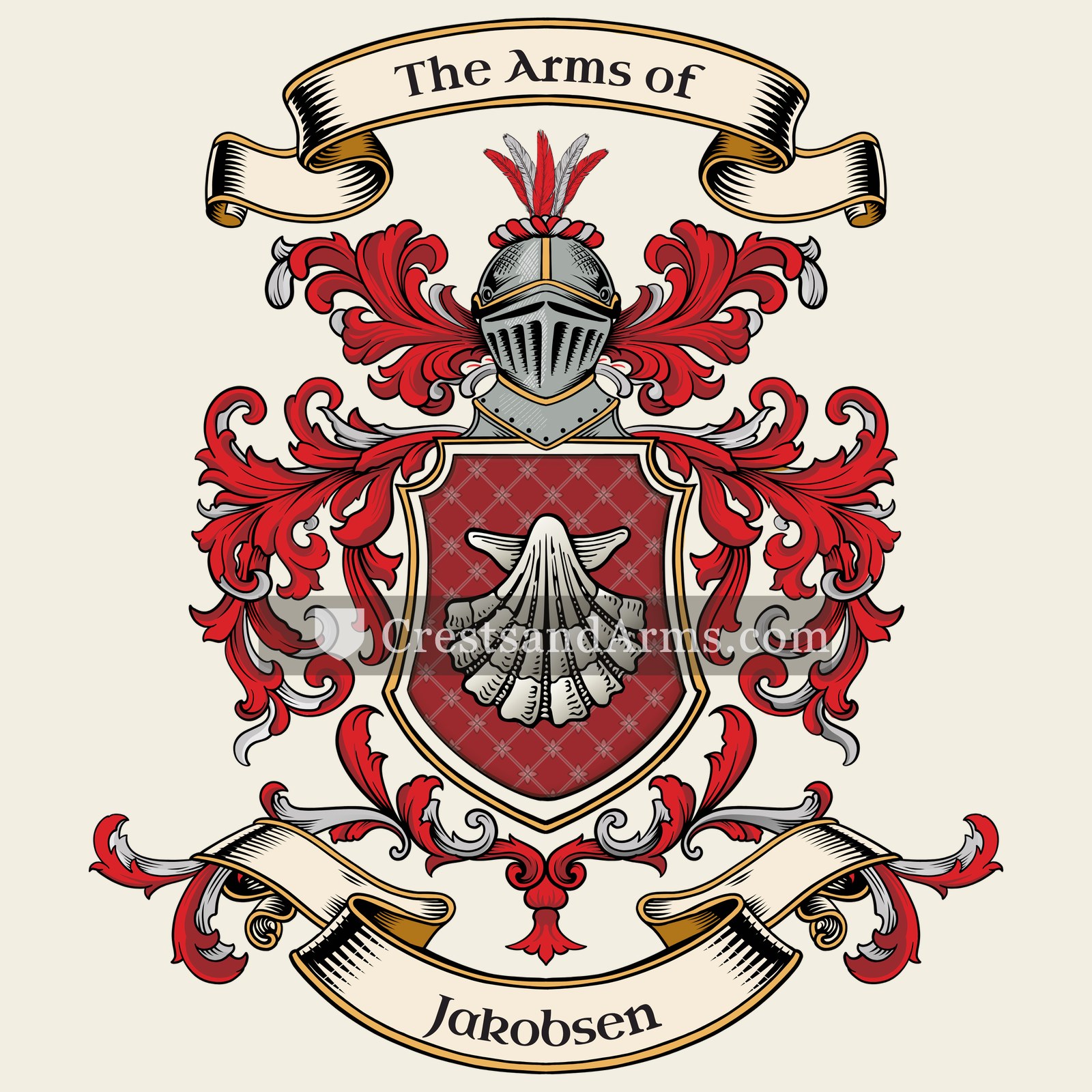 The Jakobsen coat of arms