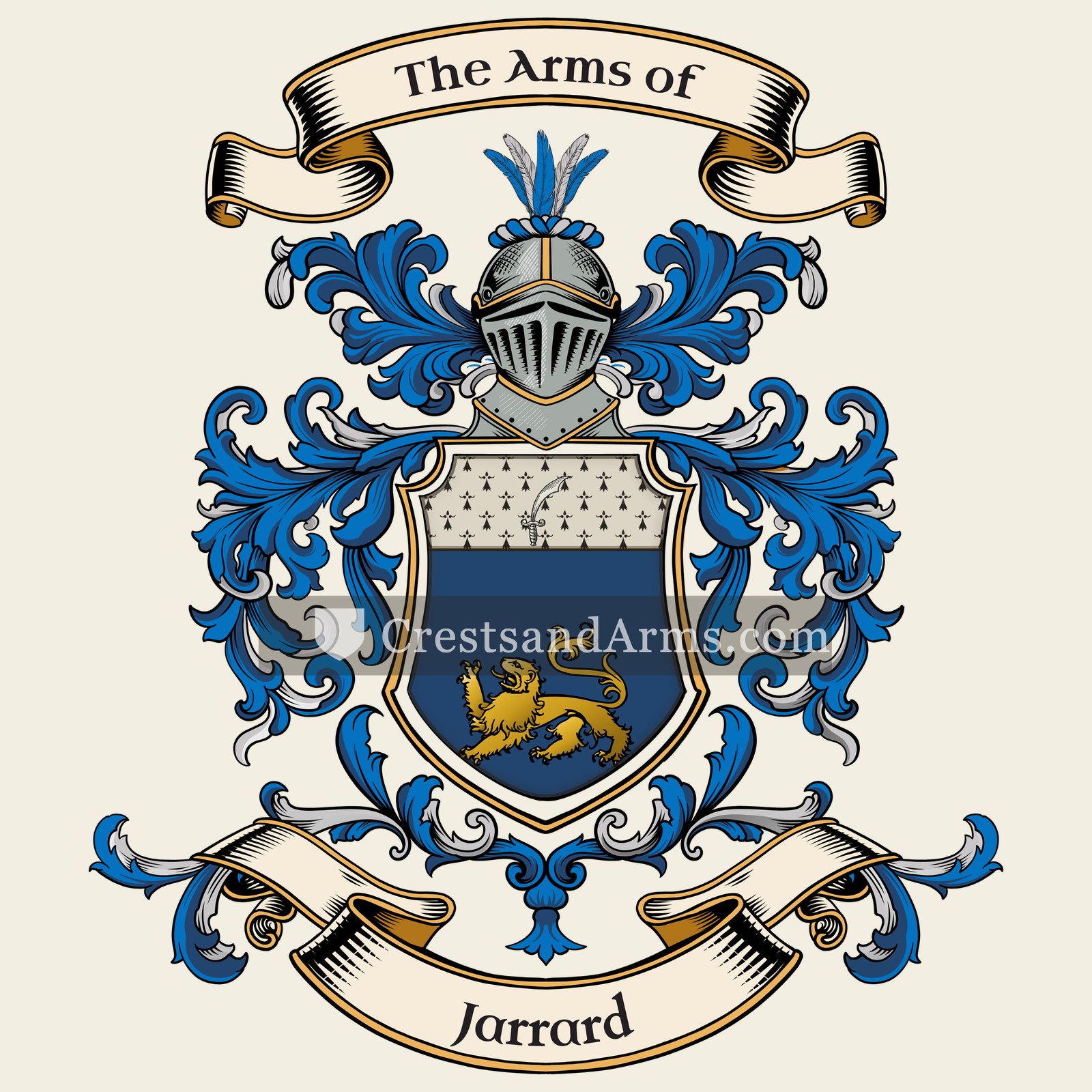 The Jarrard coat of arms