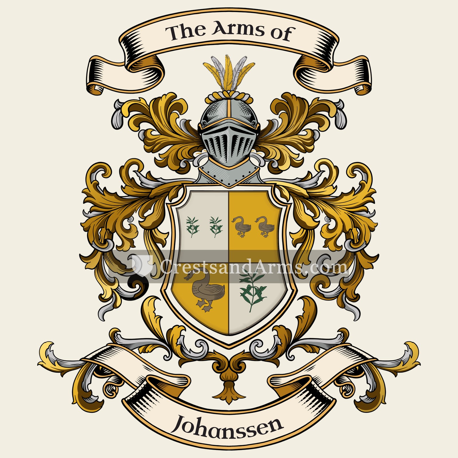 The Johanssen coat of arms