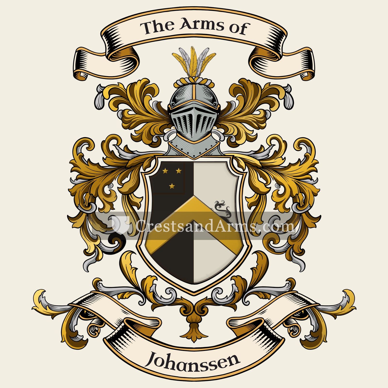 The Johanssen coat of arms