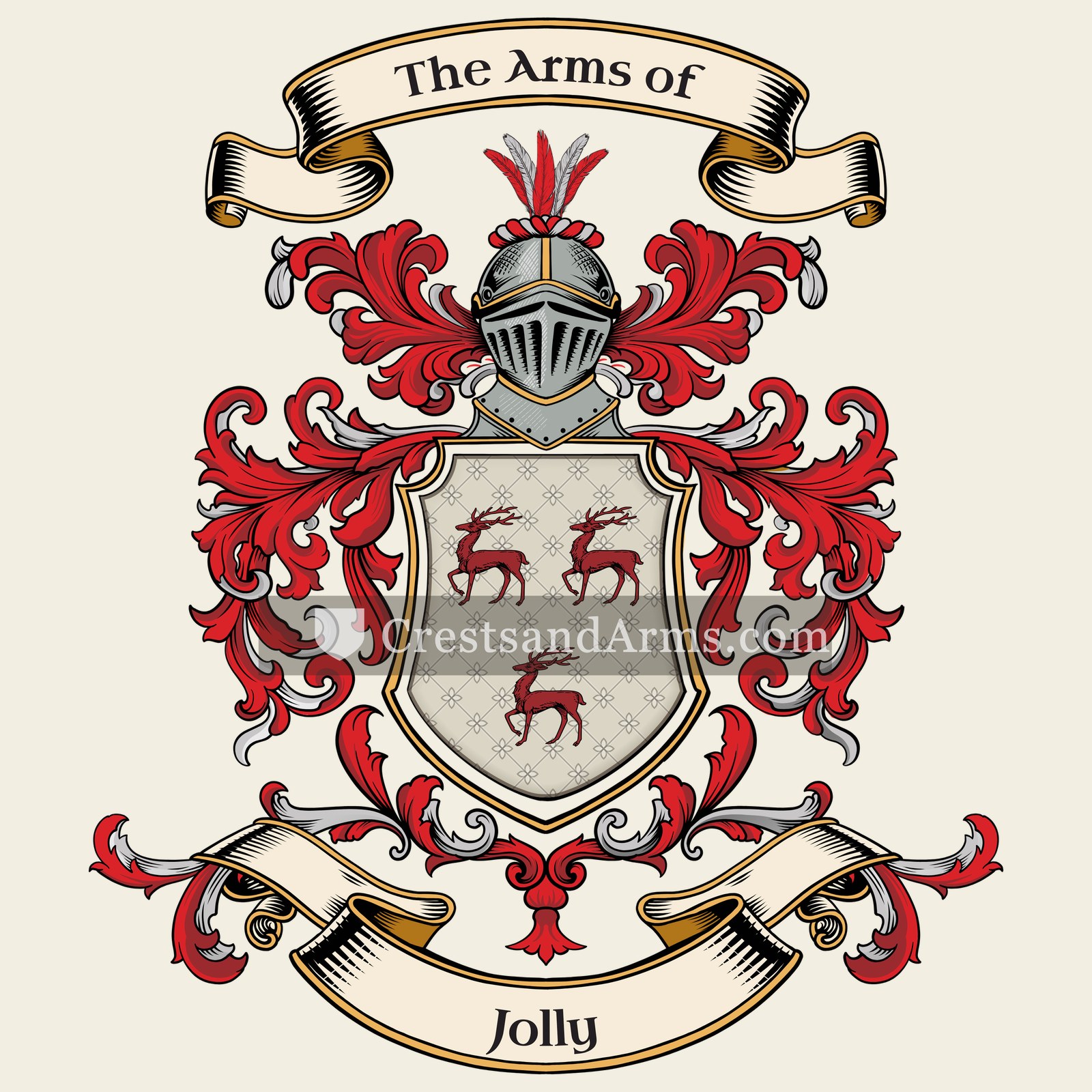 The Jolly coat of arms