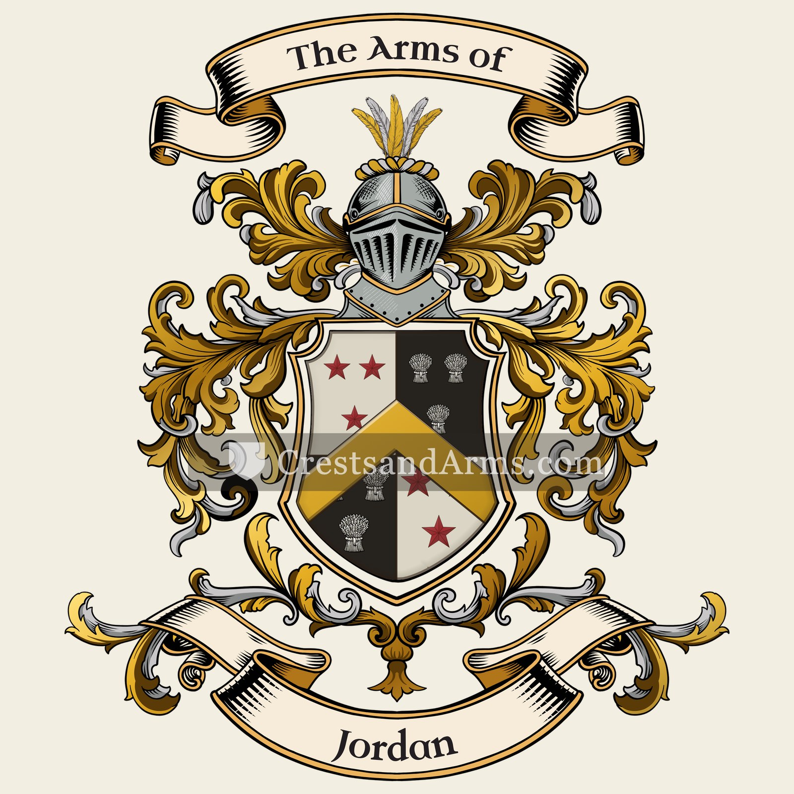 The Jordan coat of arms