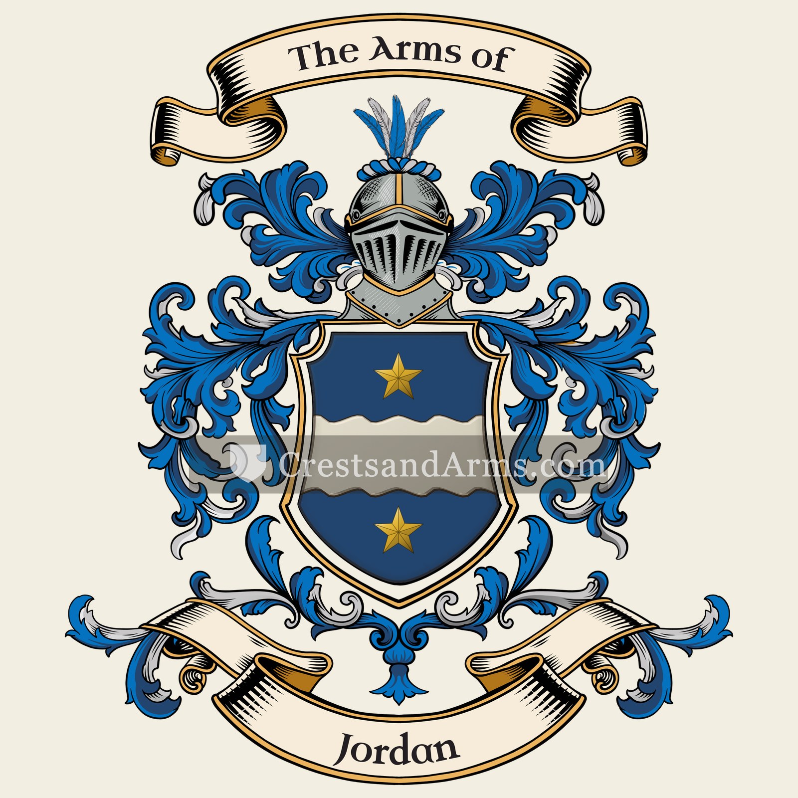The Jordan coat of arms
