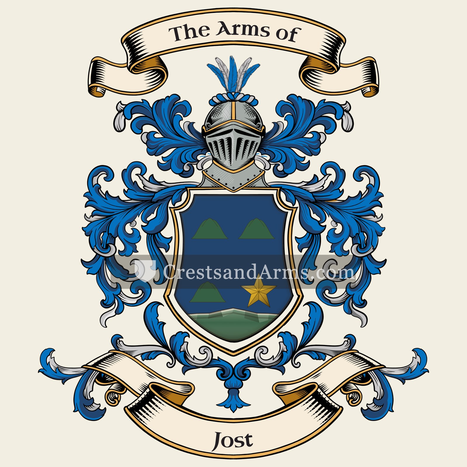 The Jost coat of arms