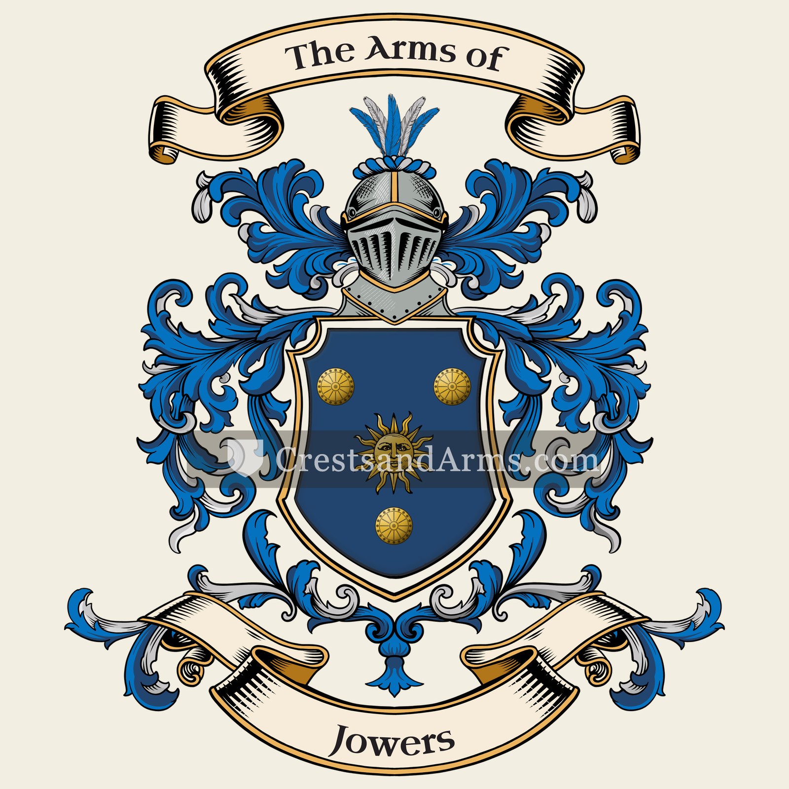 The Jowers coat of arms