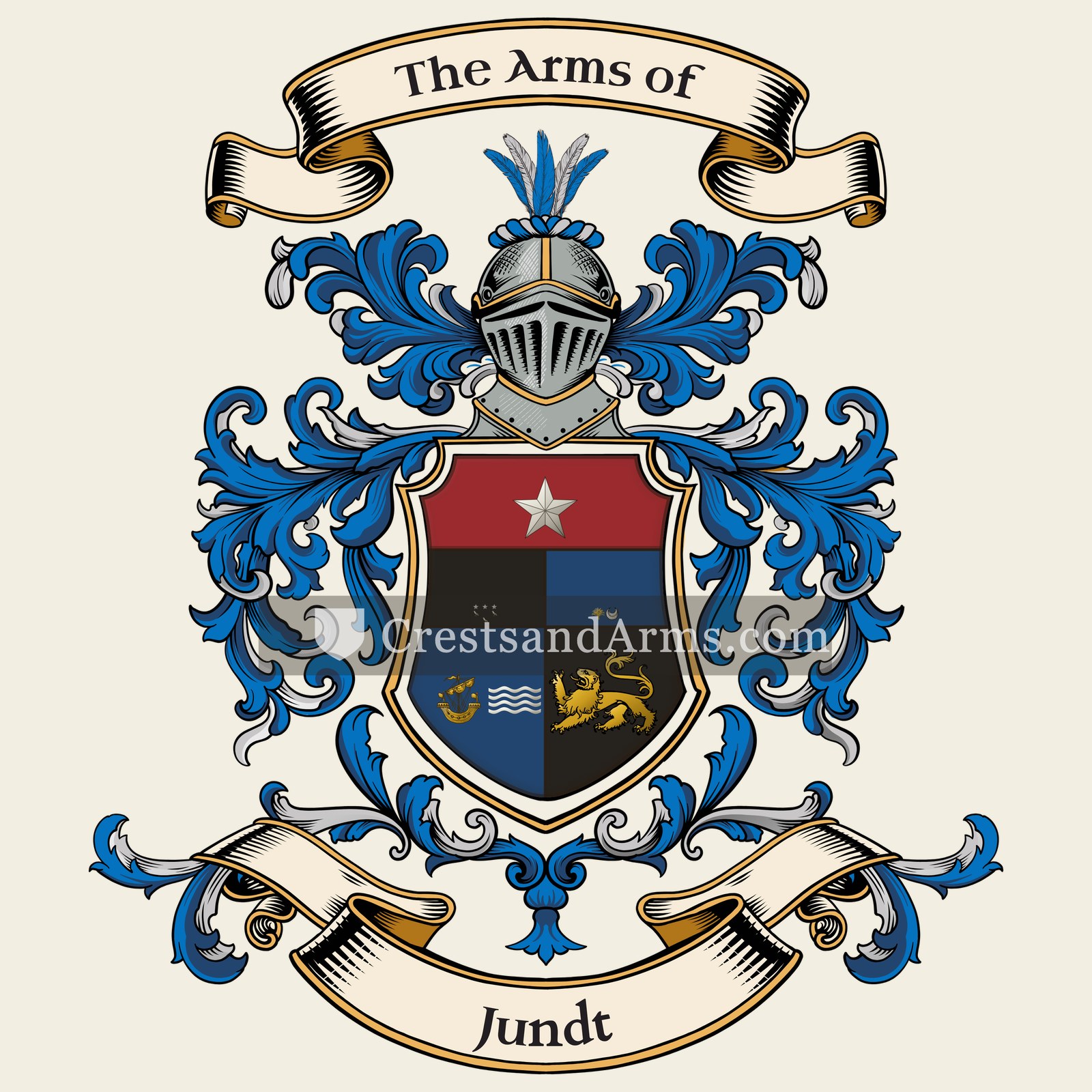The Jundt coat of arms