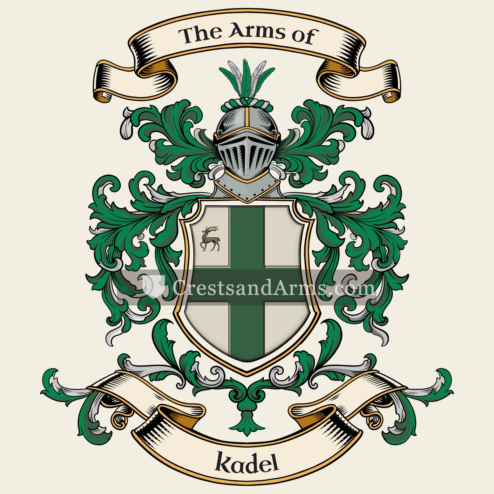 The Kadel coat of arms