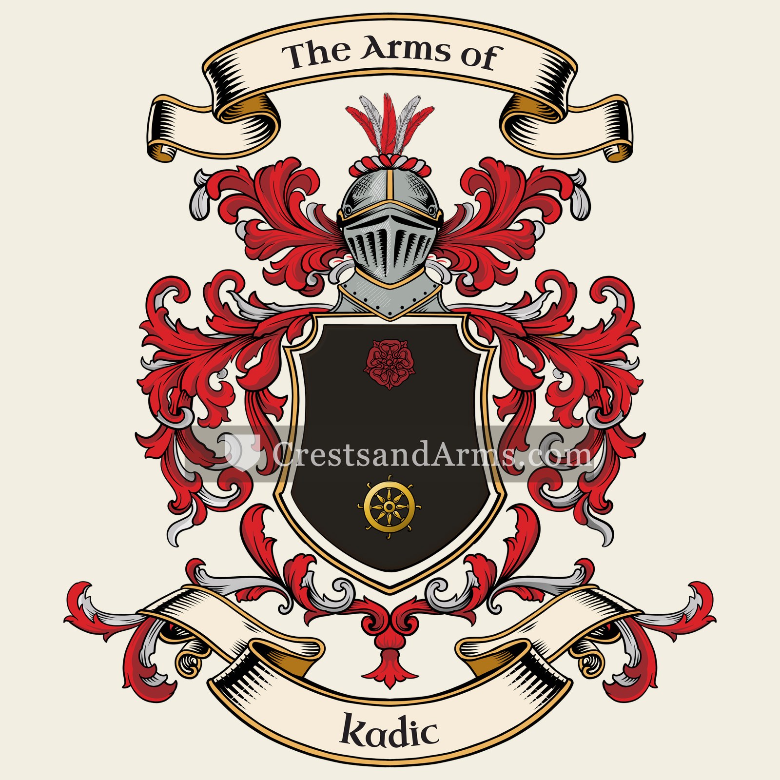 The Kadic coat of arms