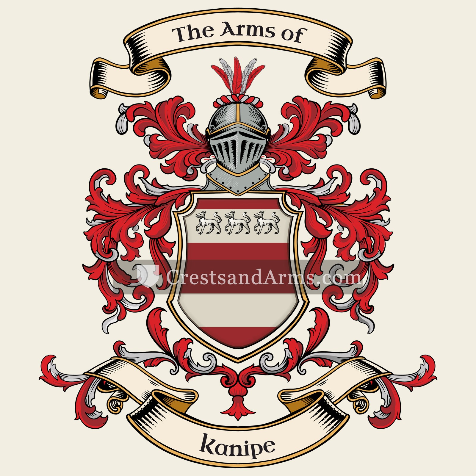 The arms