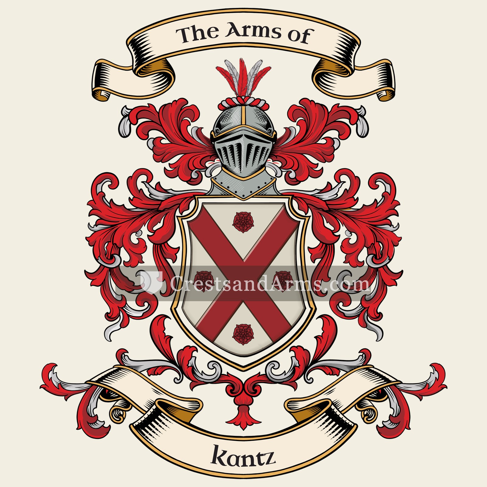 The Kantz coat of arms