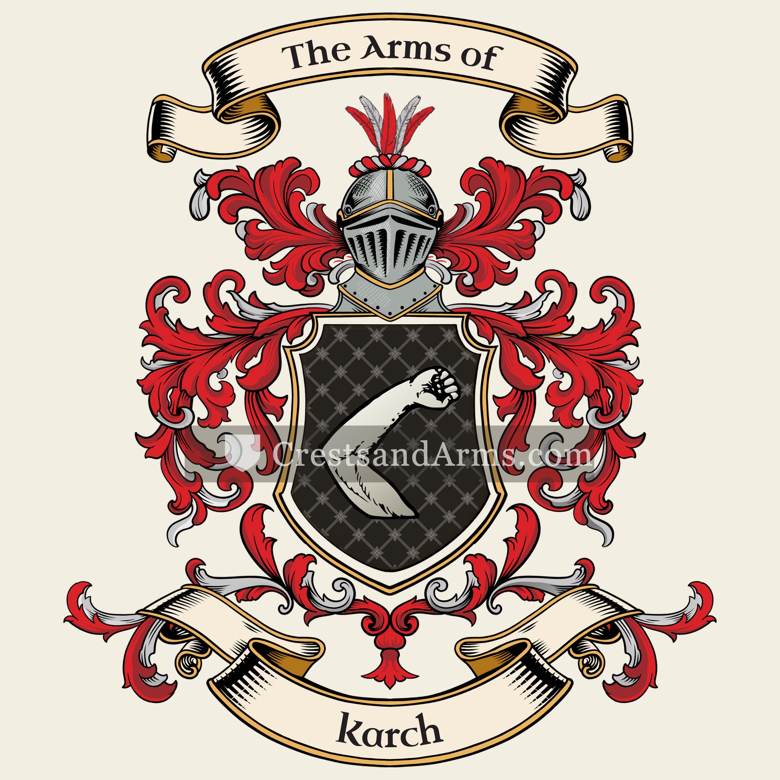 The Karch coat of arms