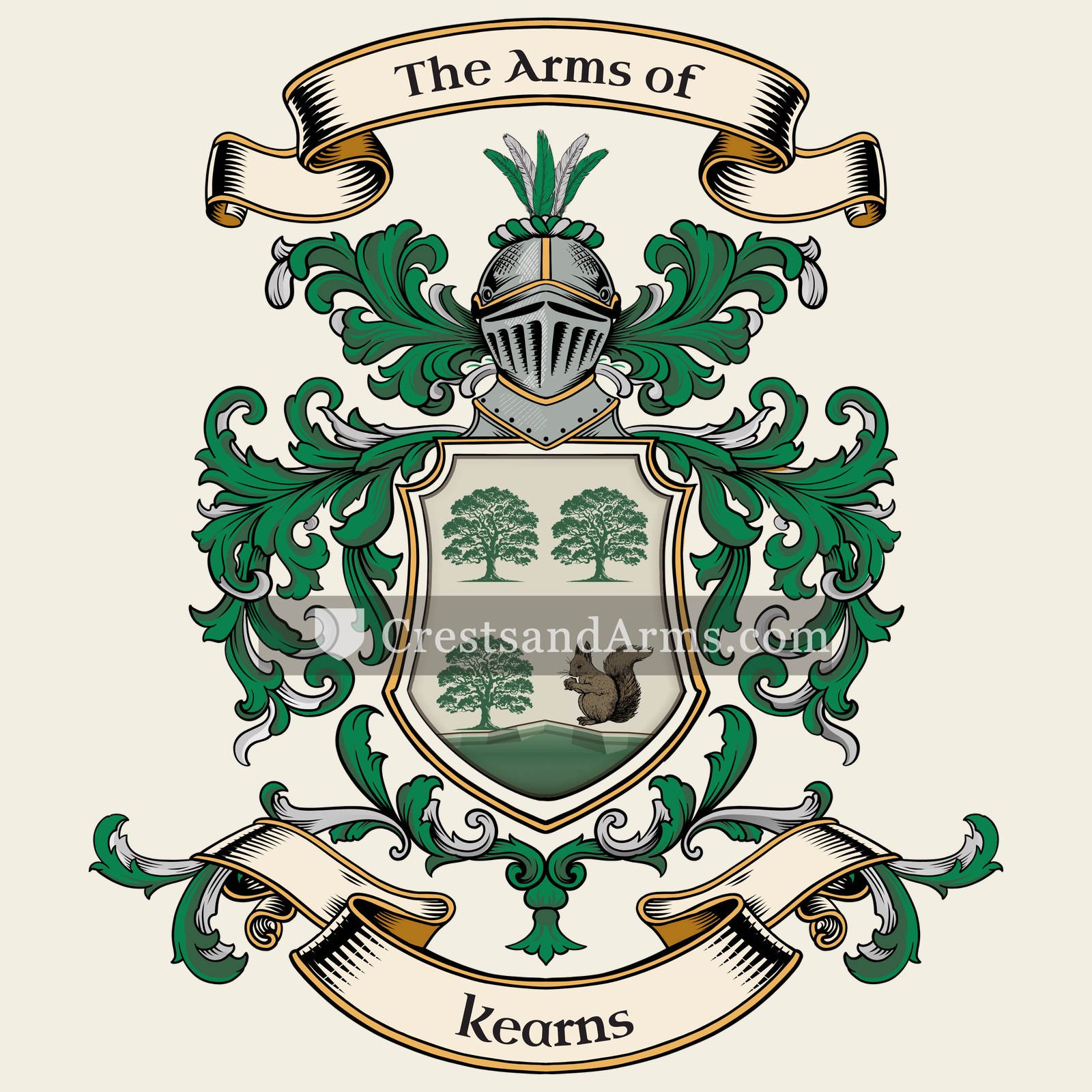 The arms