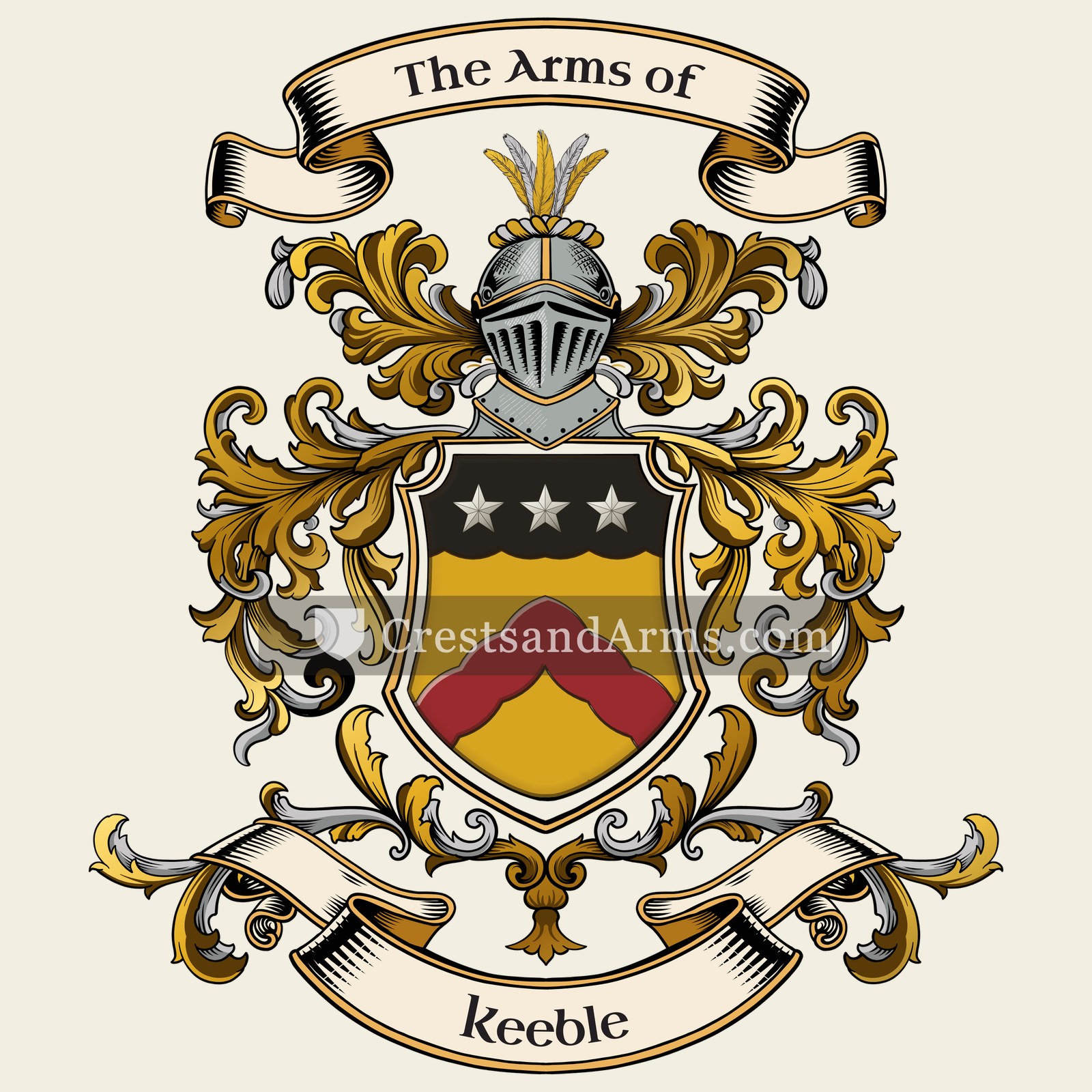 The Keeble coat of arms