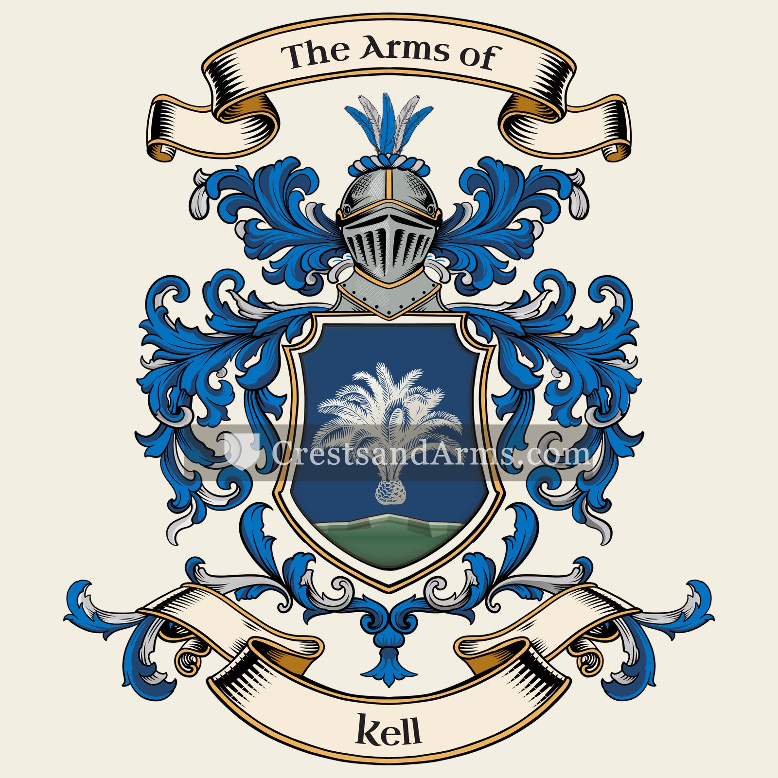 The Kell coat of arms