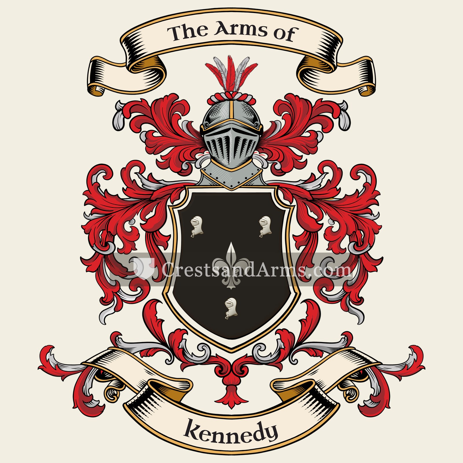 The Kennedy coat of arms