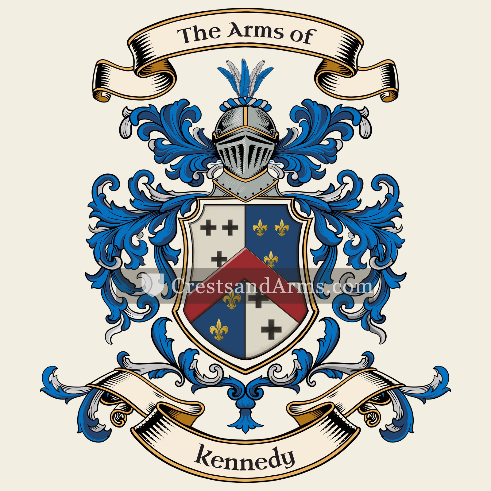 The Kennedy coat of arms