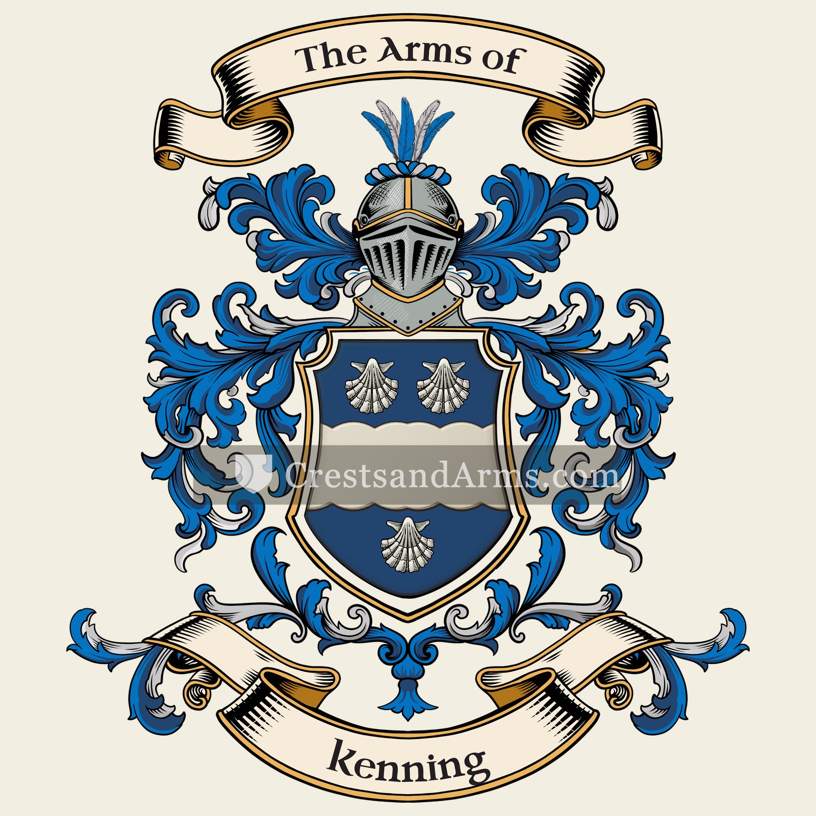 The Kenning coat of arms