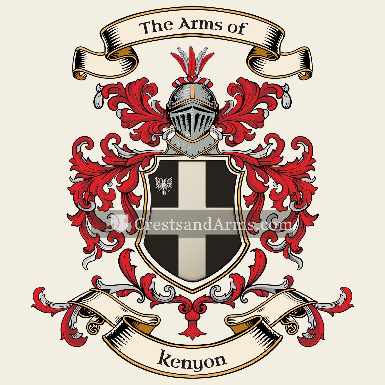 The Kenyon coat of arms