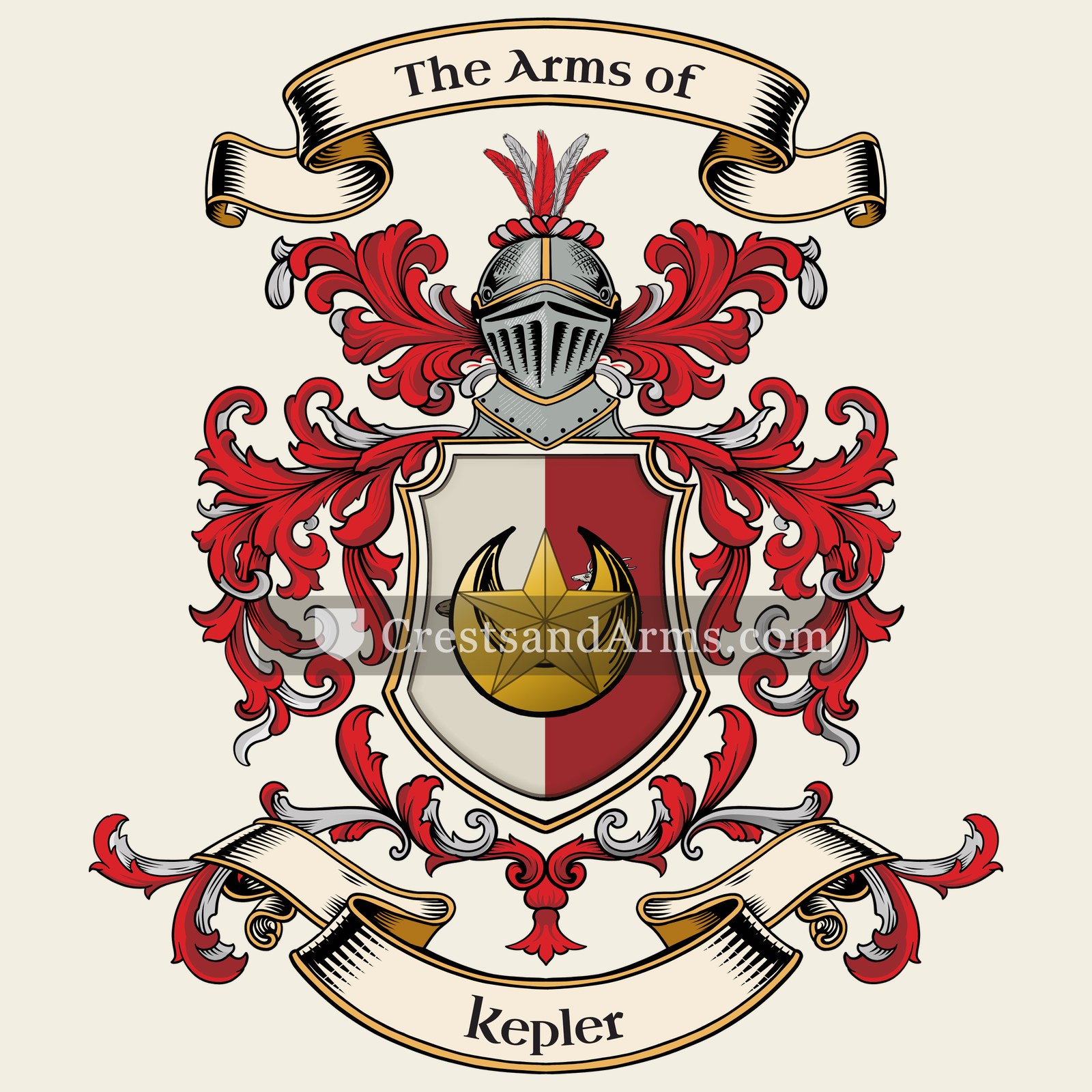 The Kepler coat of arms