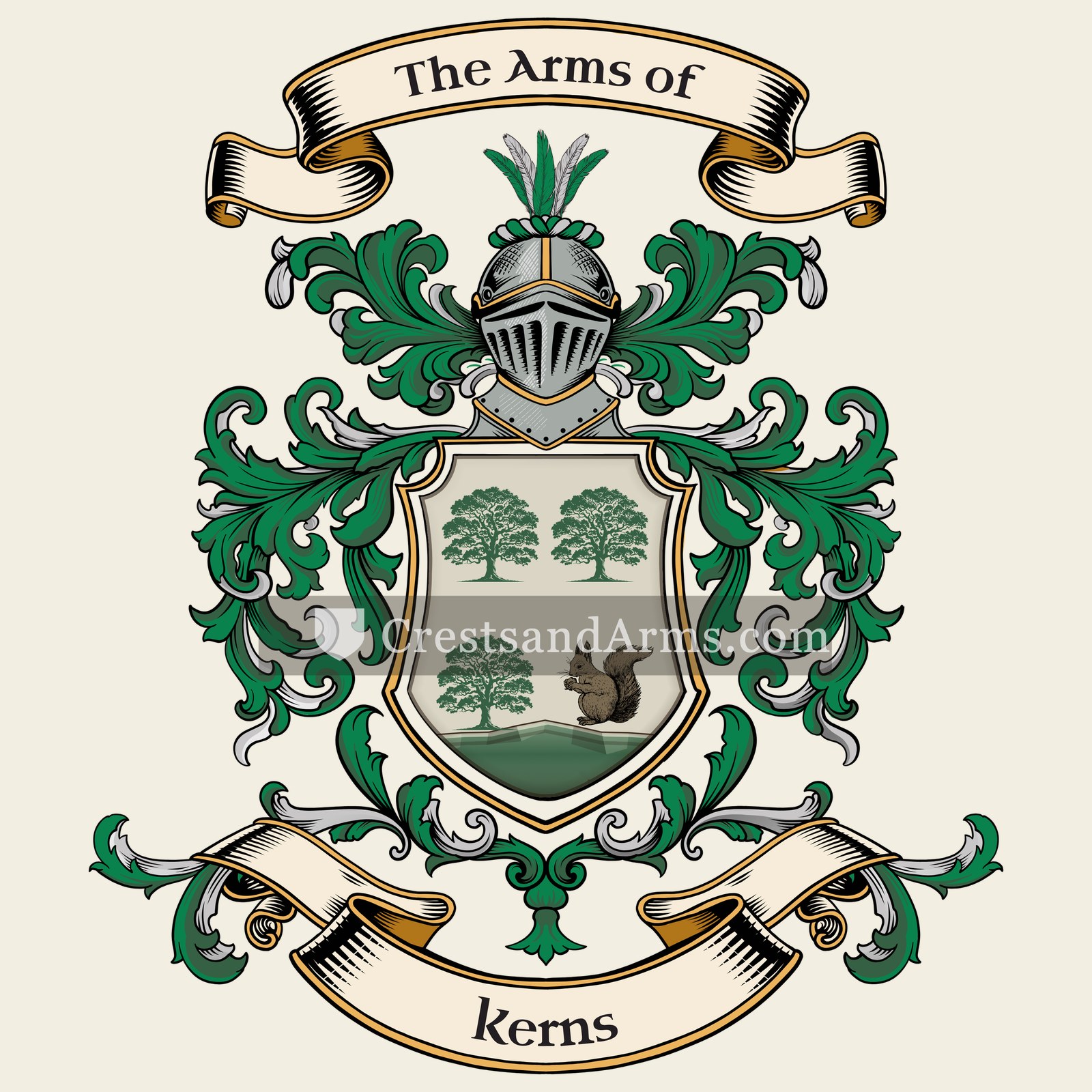 The arms