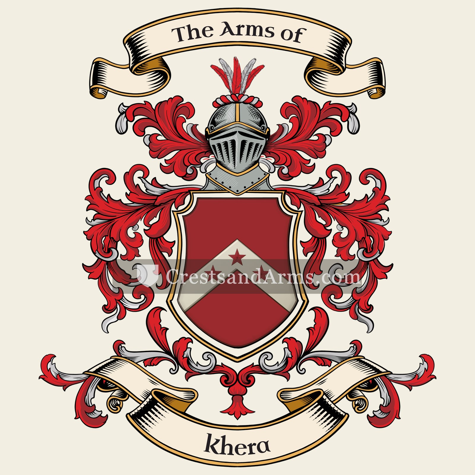 The Khera coat of arms