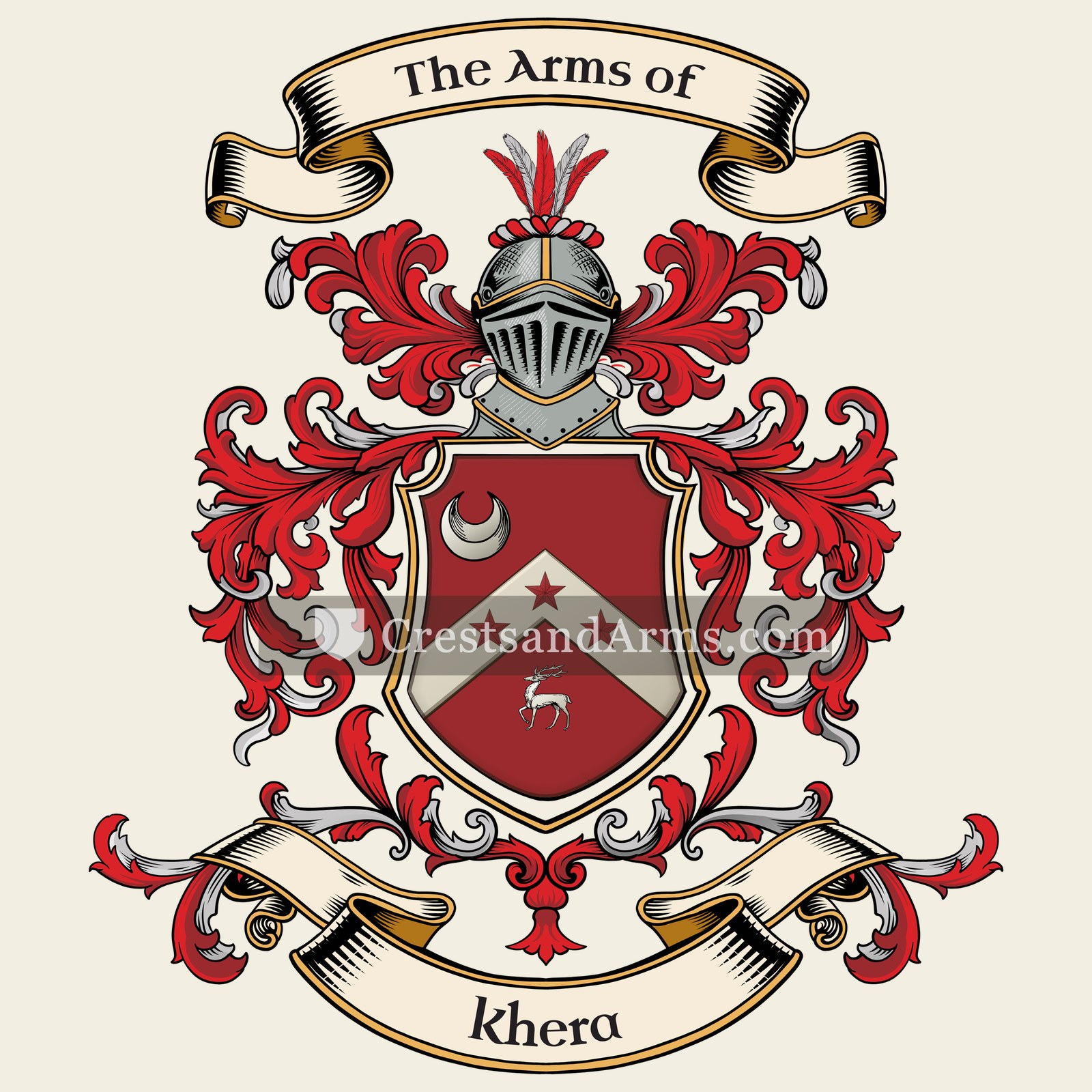 The Khera coat of arms