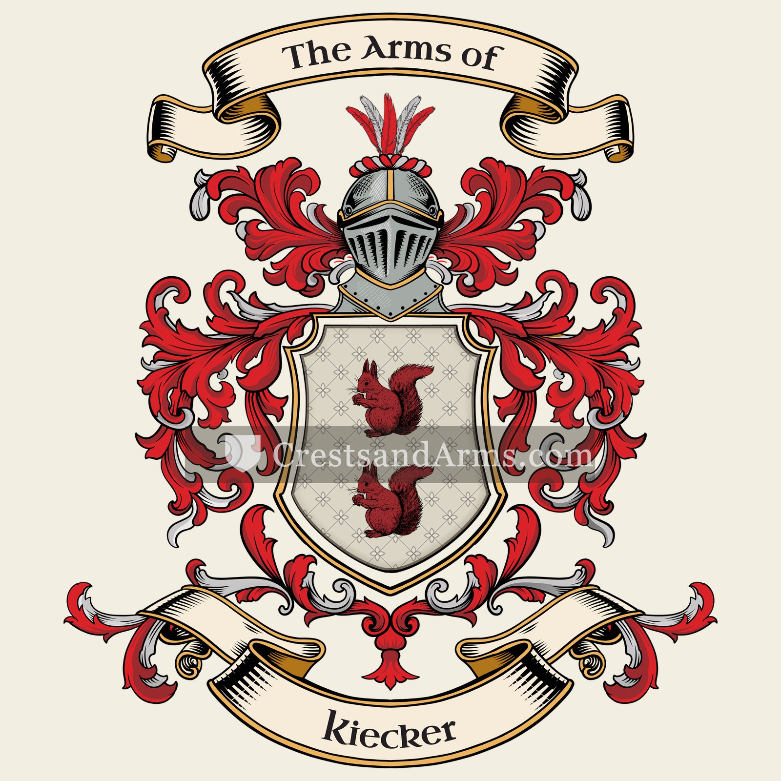 The arms
