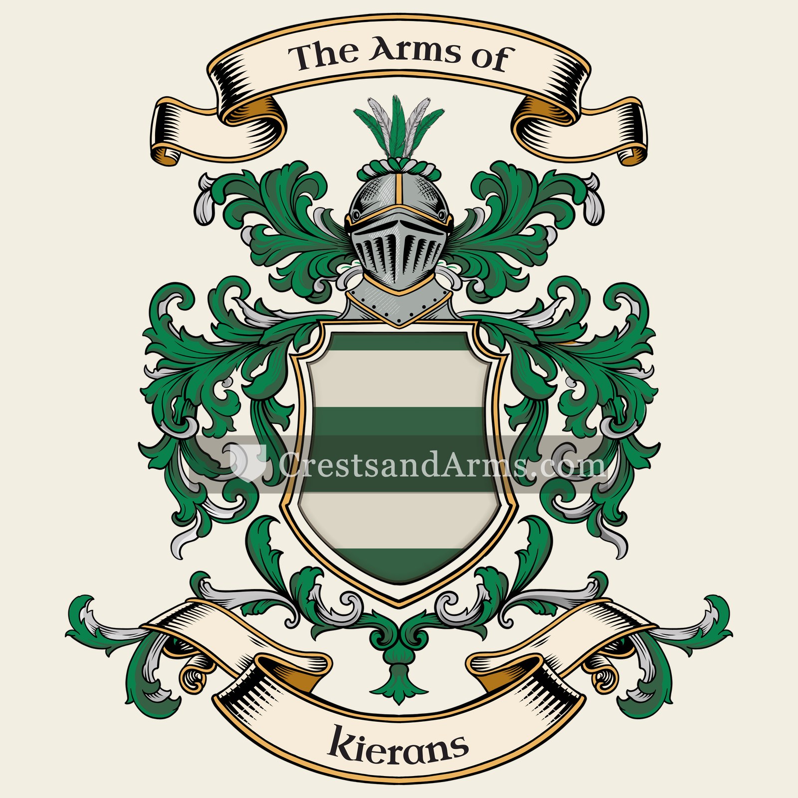 The Kierans coat of arms