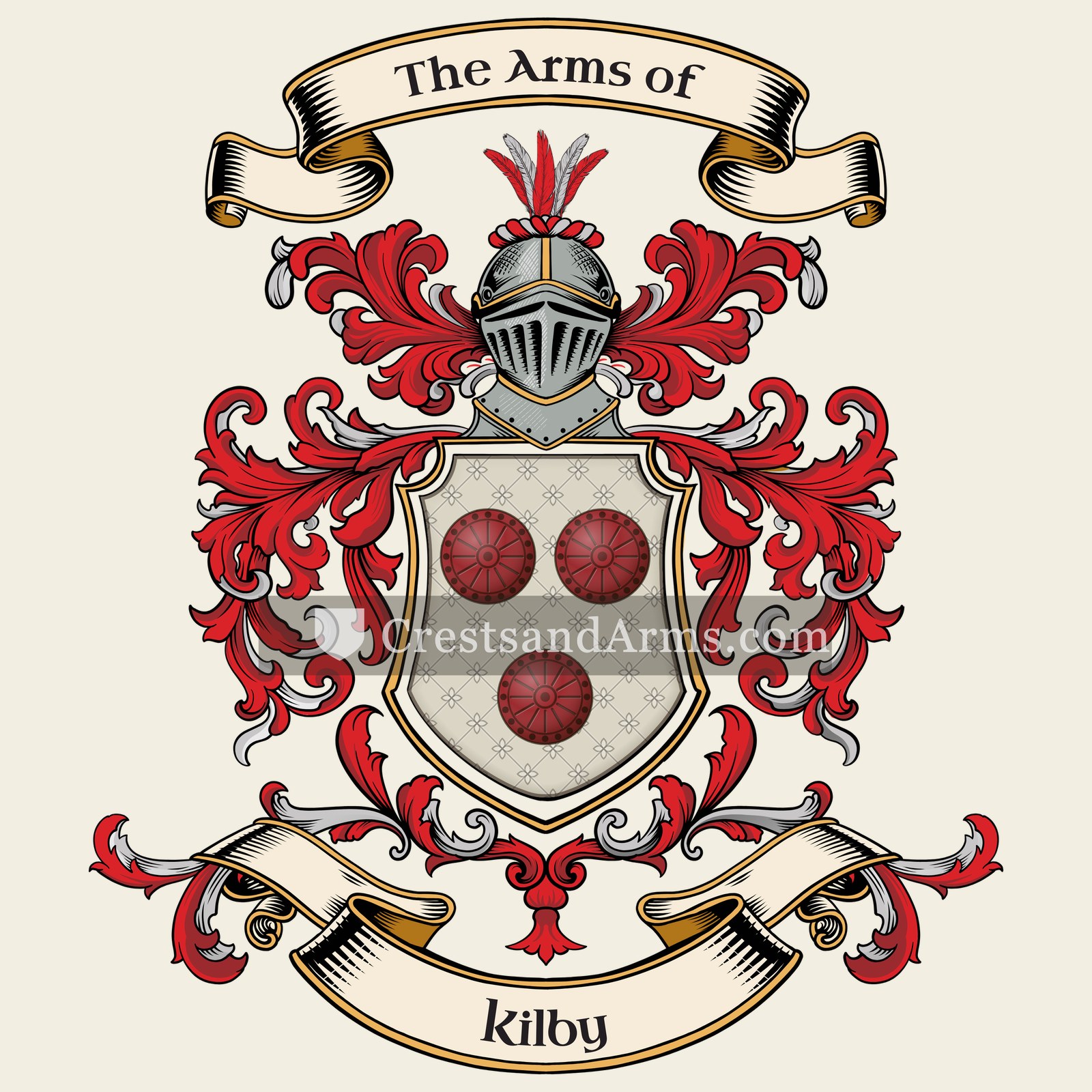 The Kilby coat of arms