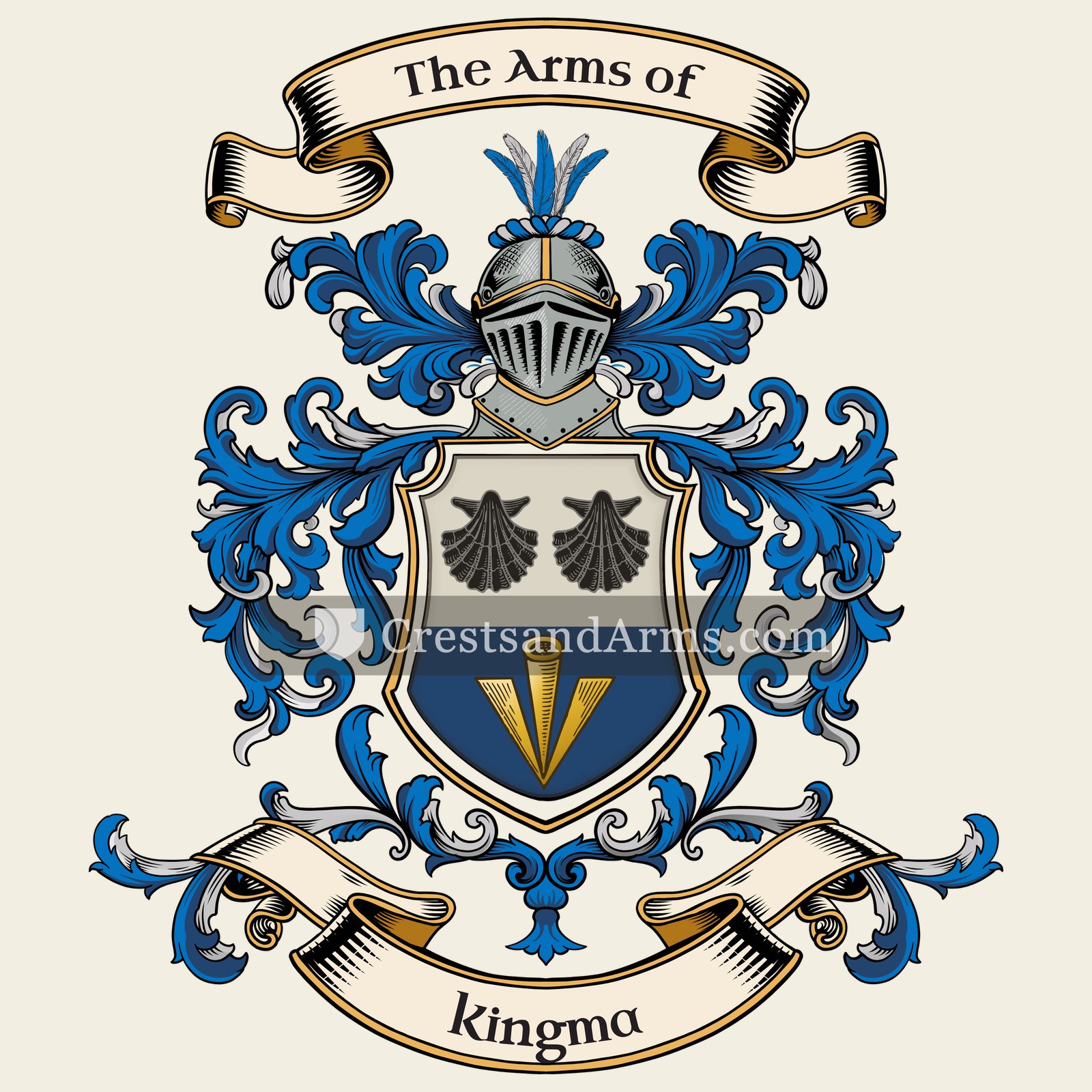 The Kingma coat of arms