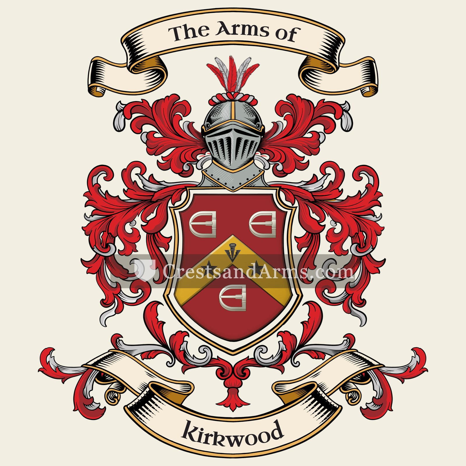 The Kirkwood coat of arms