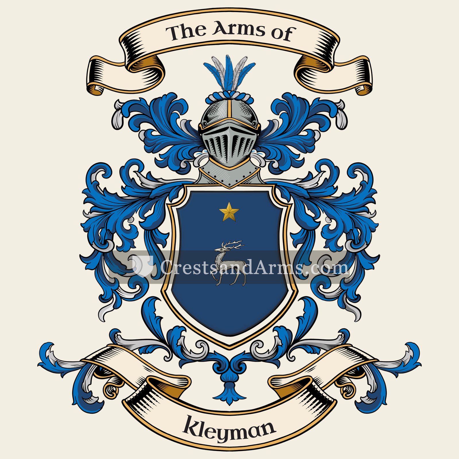 The Kleyman coat of arms