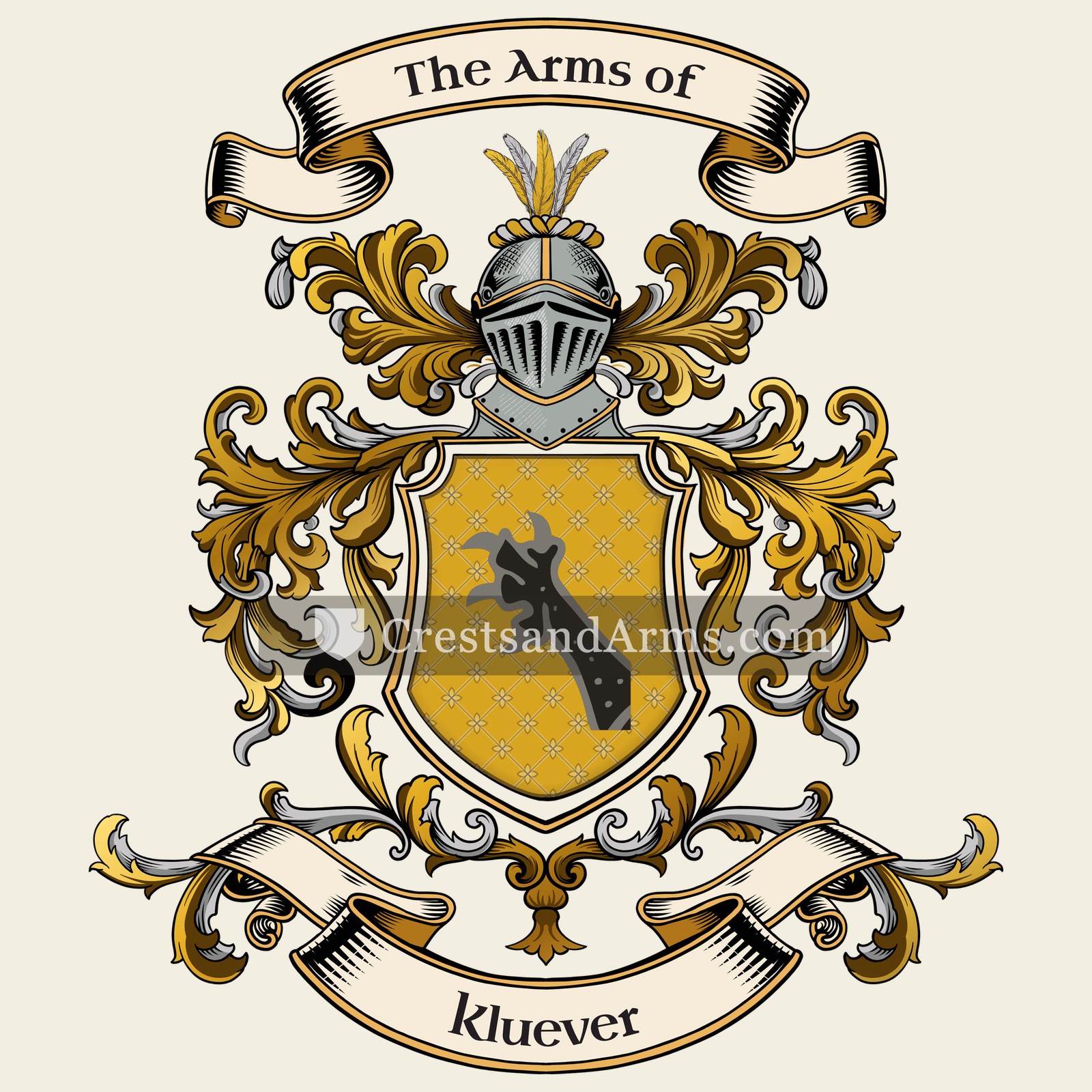 The Kluever coat of arms