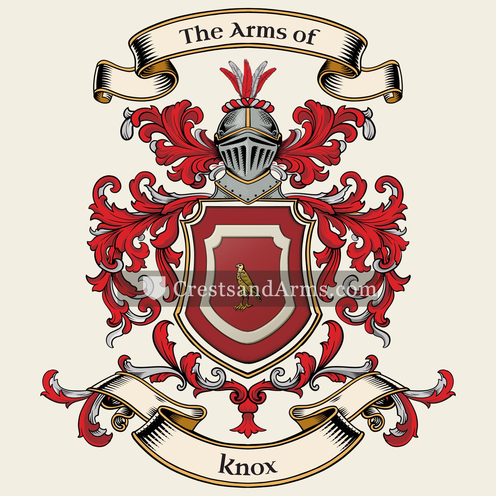 The Knox coat of arms