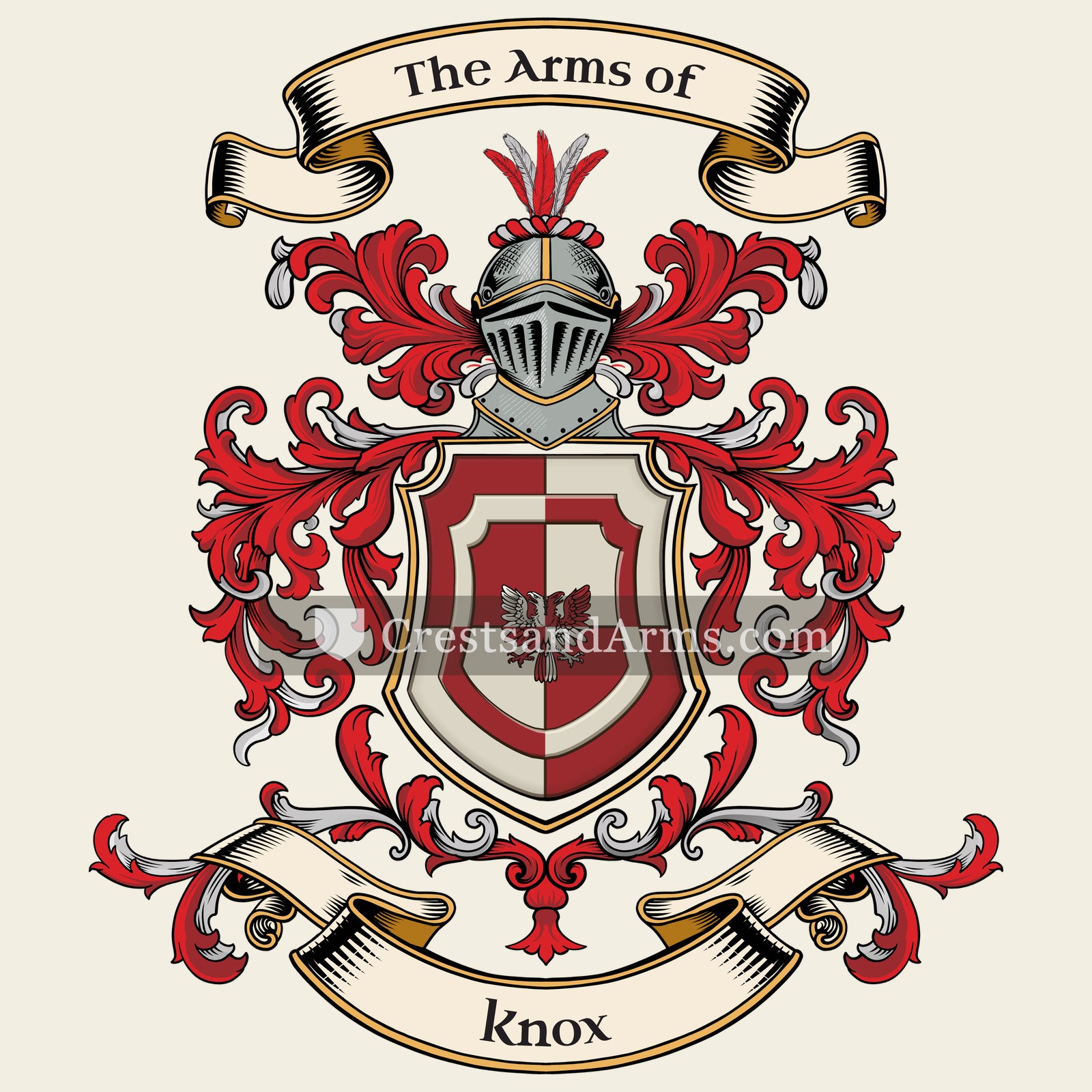 The Knox coat of arms