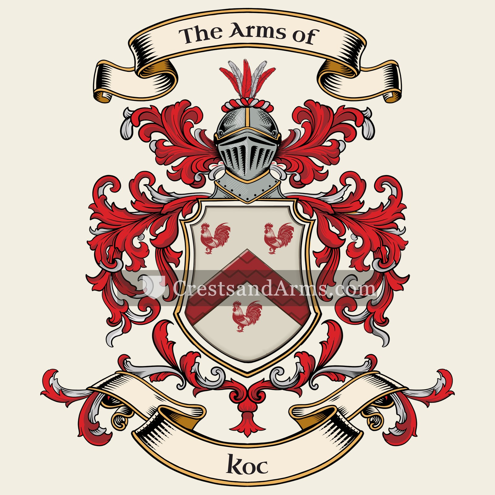 The arms