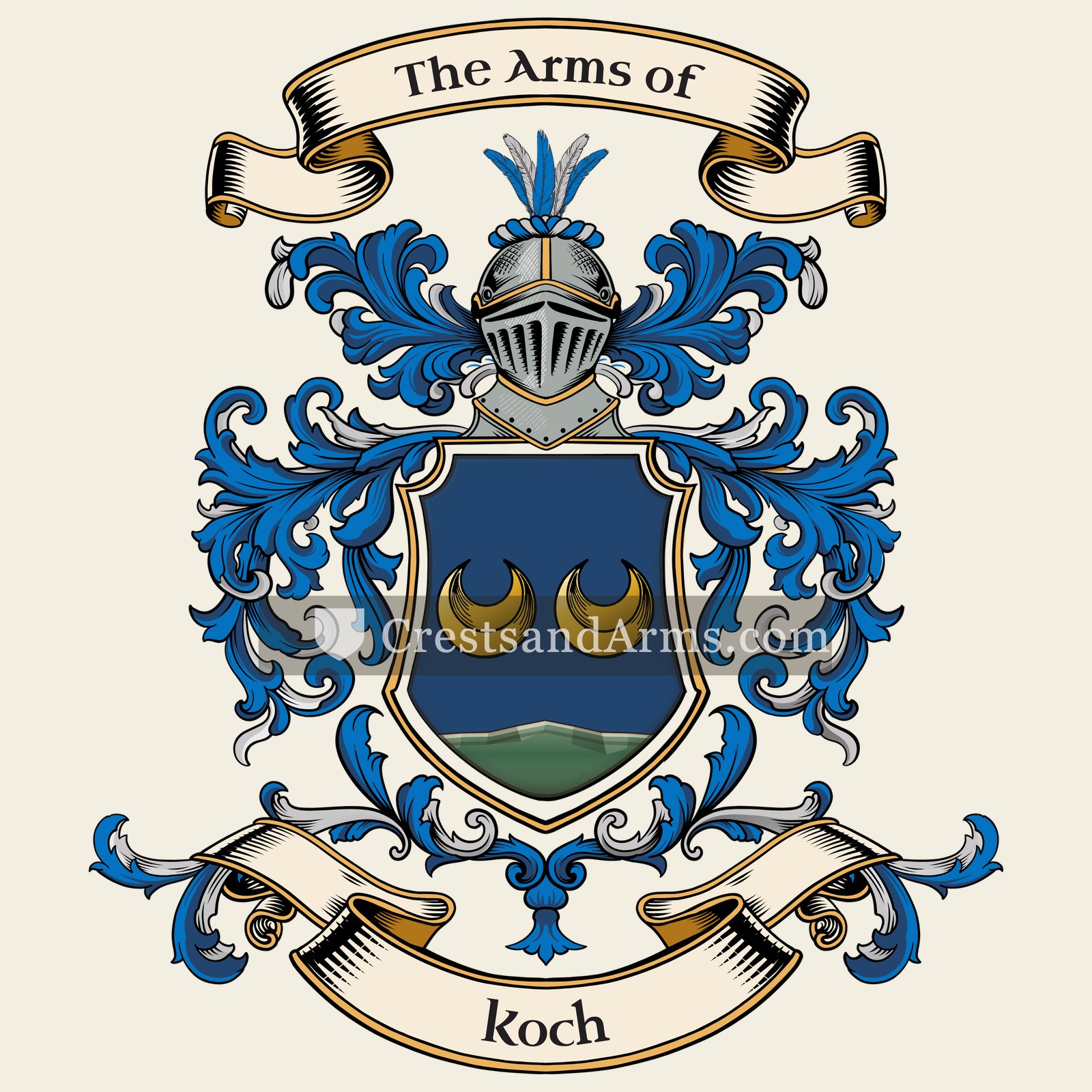 The Koch coat of arms