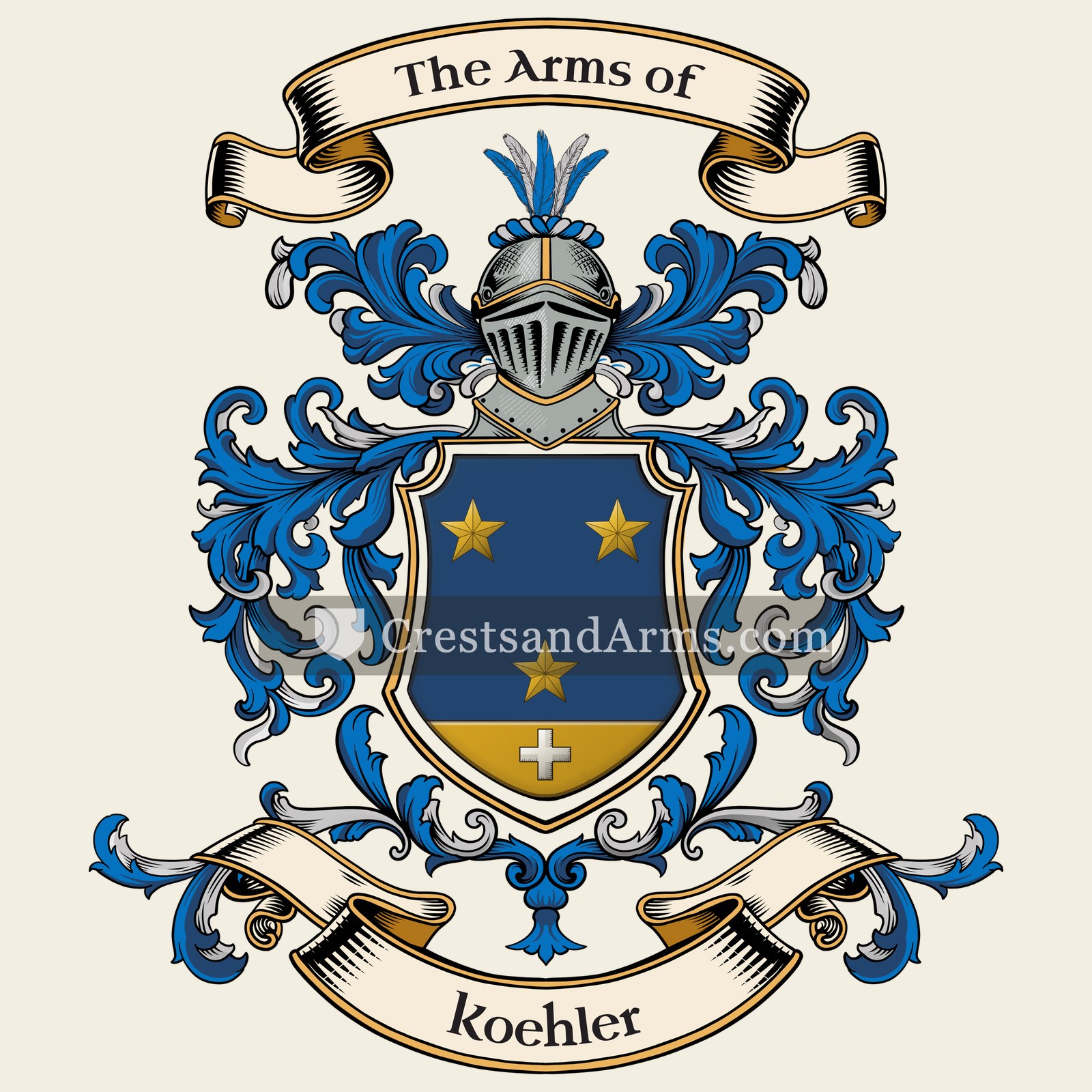 The Koehler coat of arms