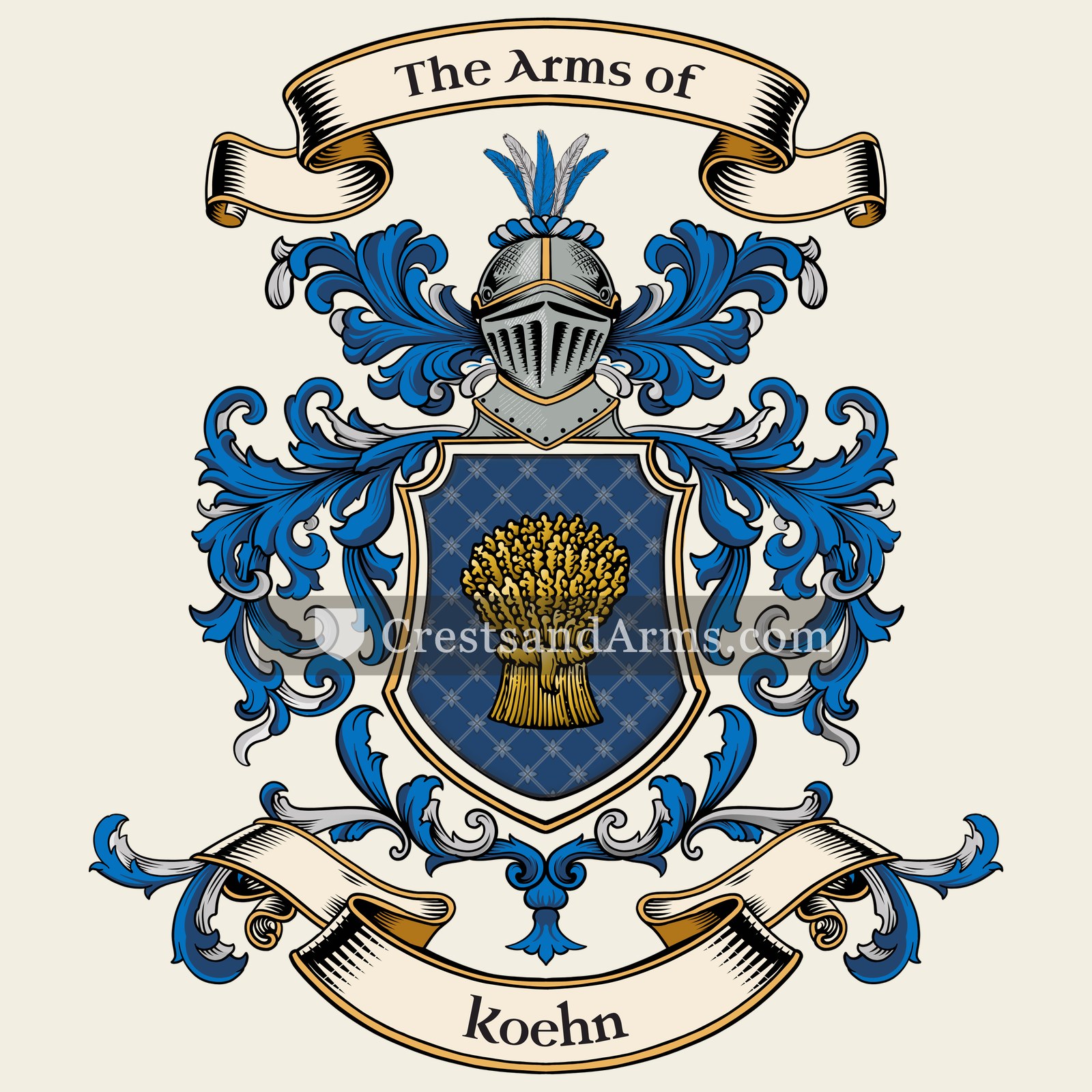 The Koehn coat of arms