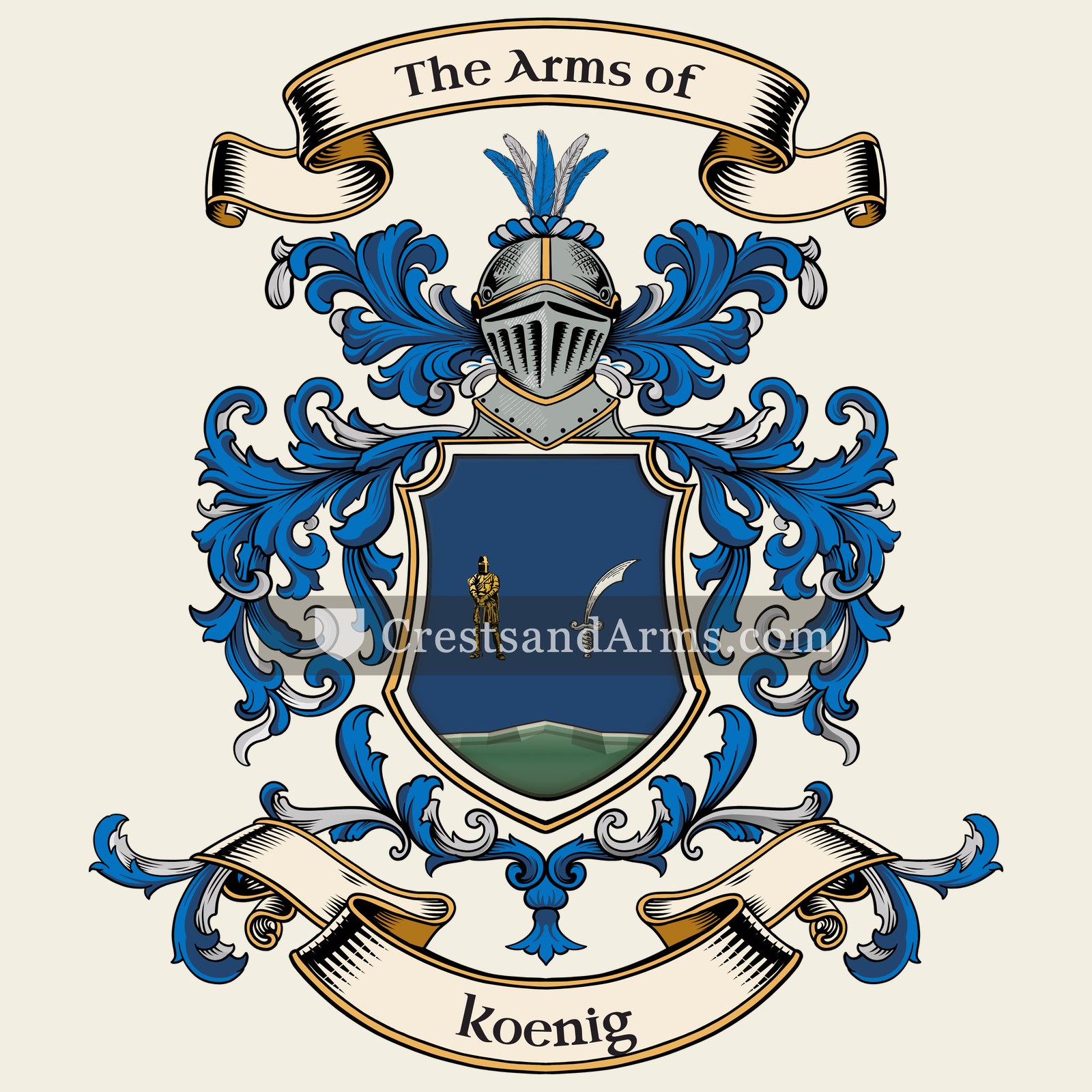 The Koenig coat of arms