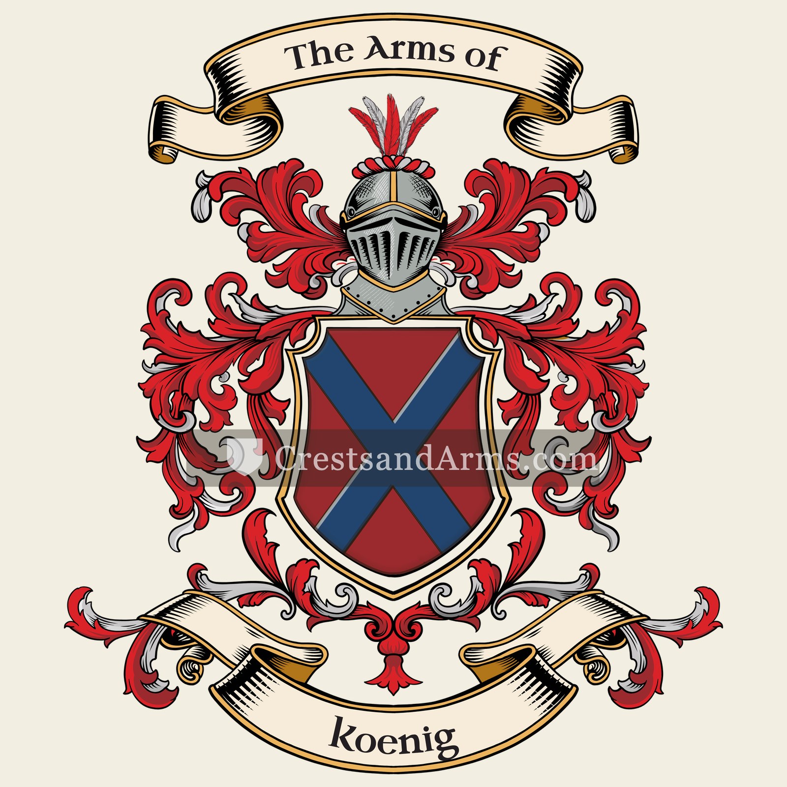 The Koenig coat of arms