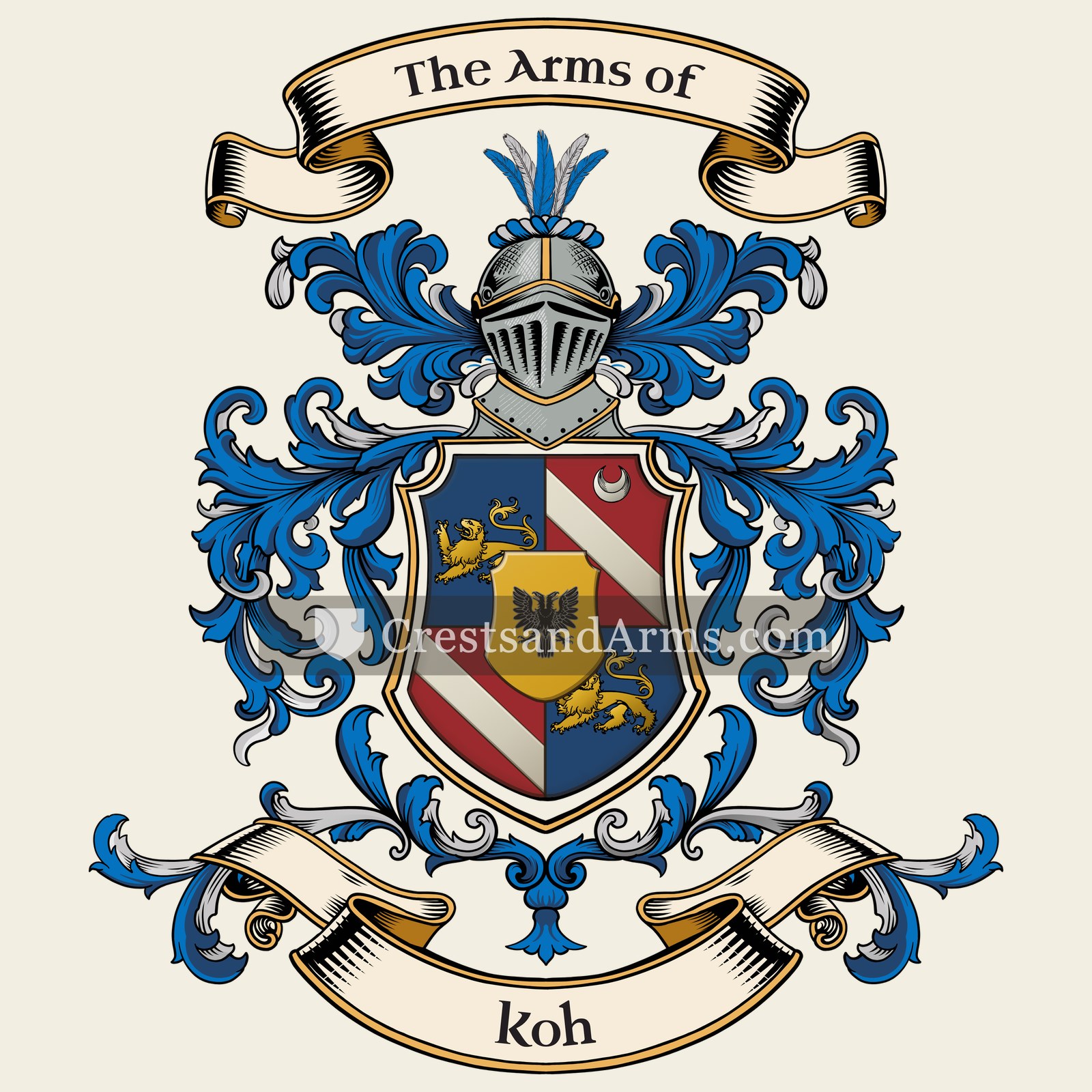 The Koh coat of arms