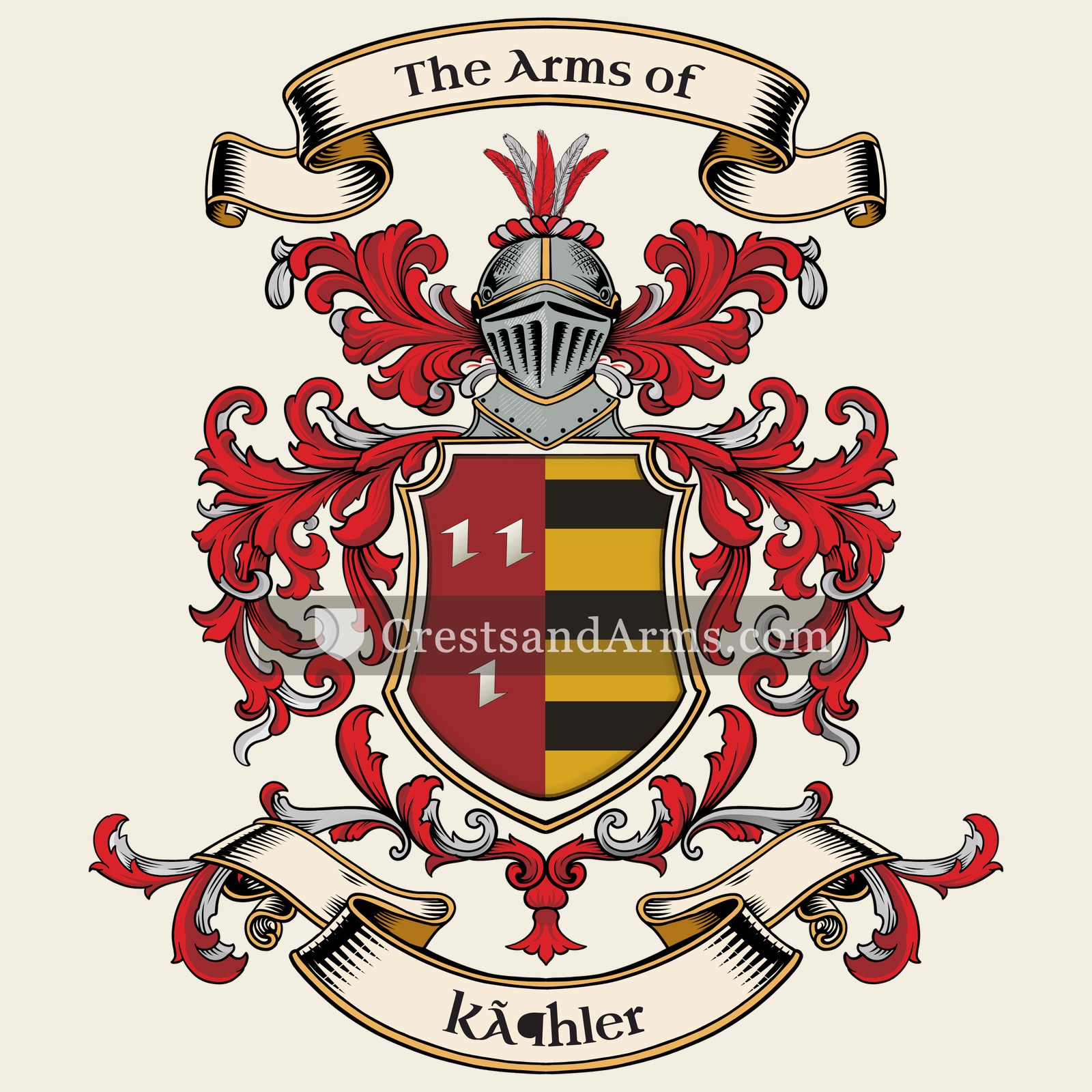The Köhler coat of arms