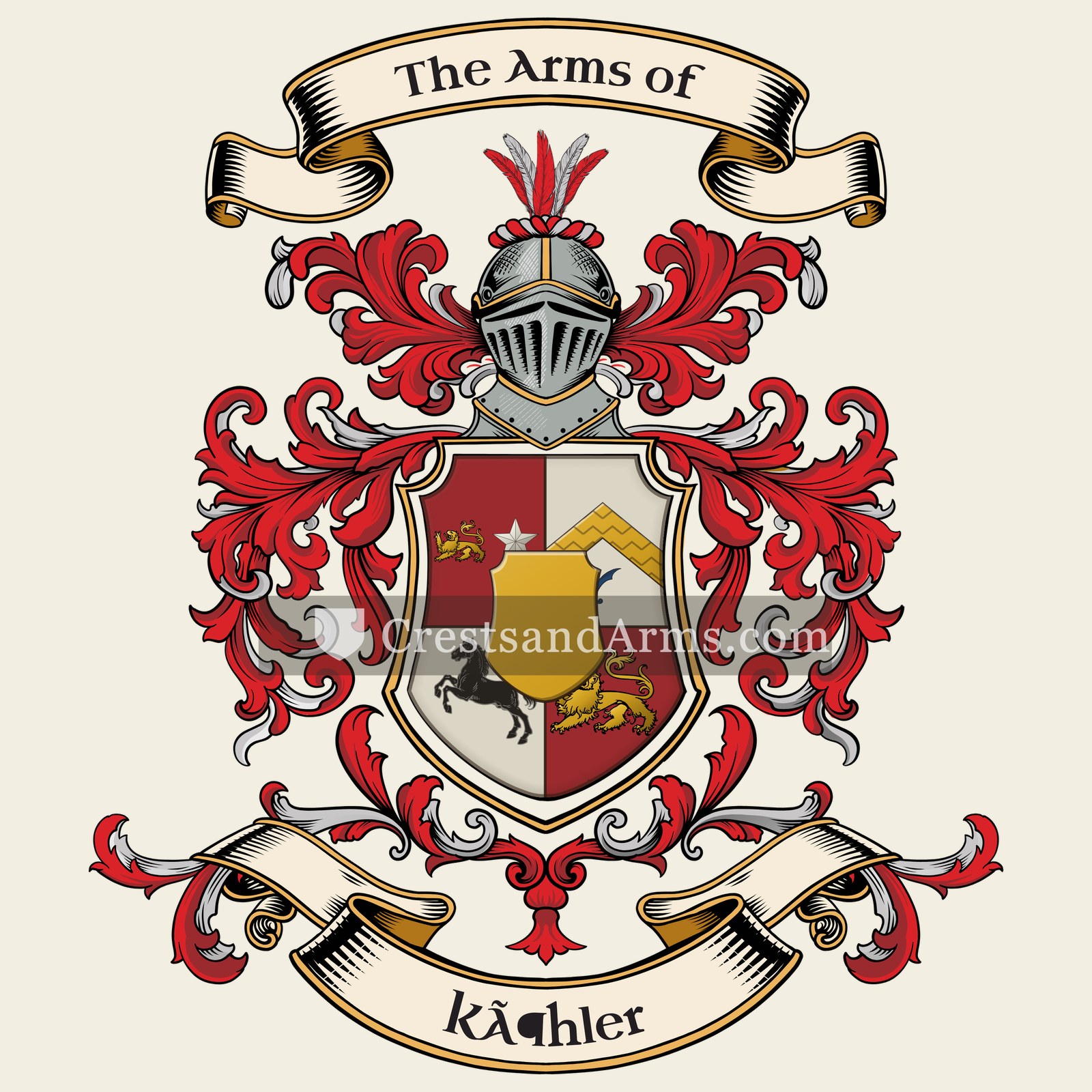 The Köhler coat of arms