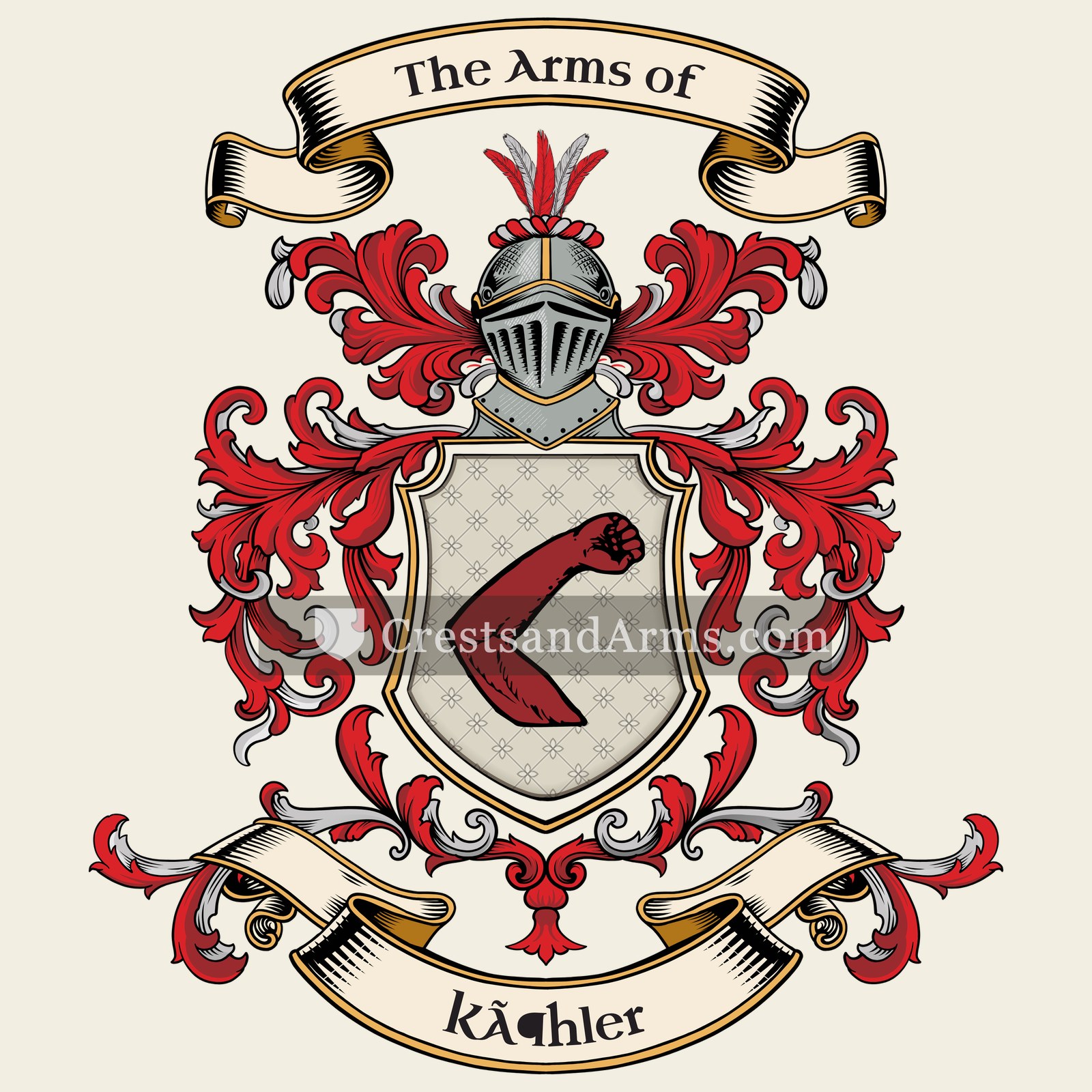 The Köhler coat of arms